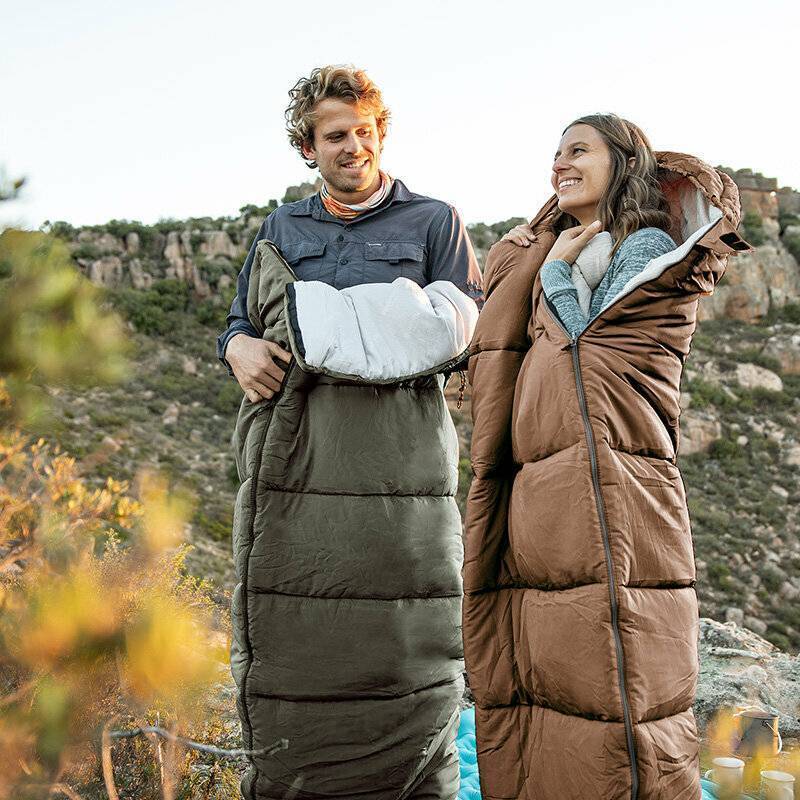 Спальник з капюшоном Naturehike U350 NH20MSD07, (1°C), правий, зелений - військове спорядження Darkskiff - фото 15 Спальник з капюшоном Naturehike U350 NH20MSD07, (1°C), правий, зелений - тактичне спорядження Darkskiff - фото 15