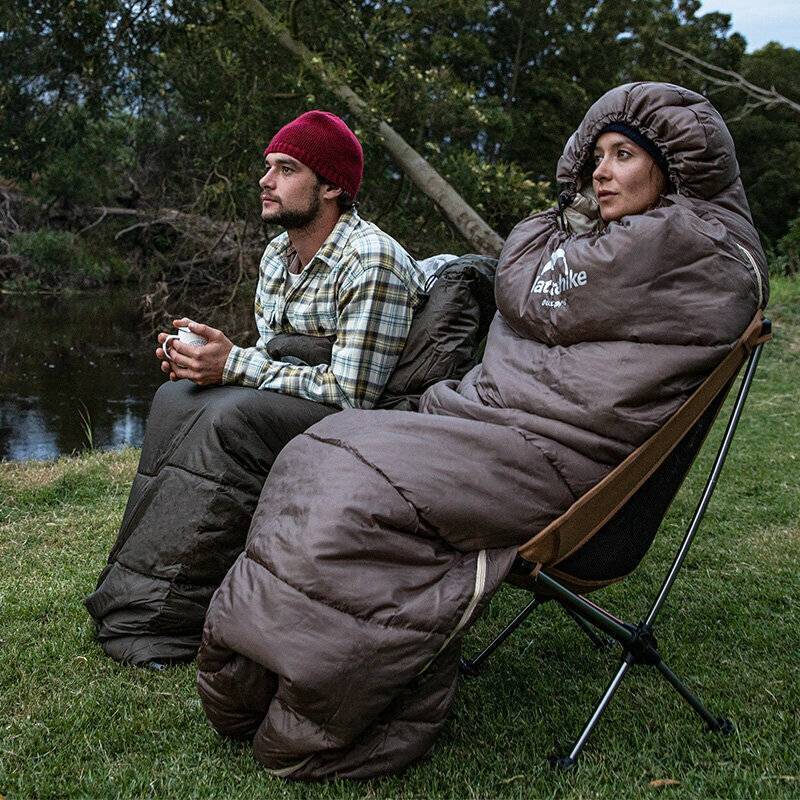 Спальник з капюшоном Naturehike U350 NH20MSD07, (1°C), правий, зелений - військове спорядження Darkskiff - фото 16 Спальник з капюшоном Naturehike U350 NH20MSD07, (1°C), правий, зелений - тактичне спорядження Darkskiff - фото 16
