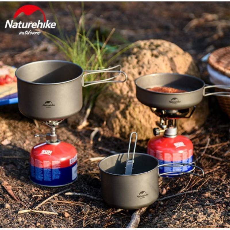 Титановая кастрюля со складной ручкой 1300 мл Naturehike NH18T202-B - военное снаряжение Darkskiff - фото 14 Титановая кастрюля со складной ручкой 1300 мл Naturehike NH18T202-B - тактическое снаряжение Darkskiff - фото 14