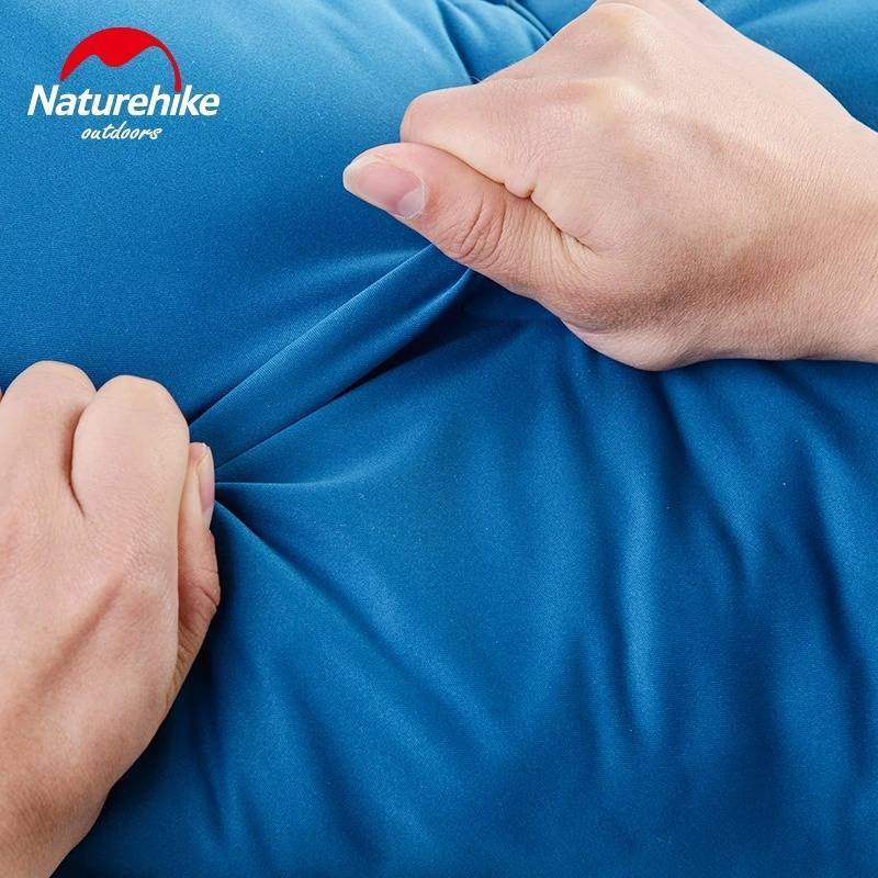 Подушка самонадувна Naturehike Sponge automatic NH17A001-L, світло блакитна - військове спорядження Darkskiff - фото 12 Подушка самонадувна Naturehike Sponge automatic NH17A001-L, світло блакитна - тактичне спорядження Darkskiff - фото 12