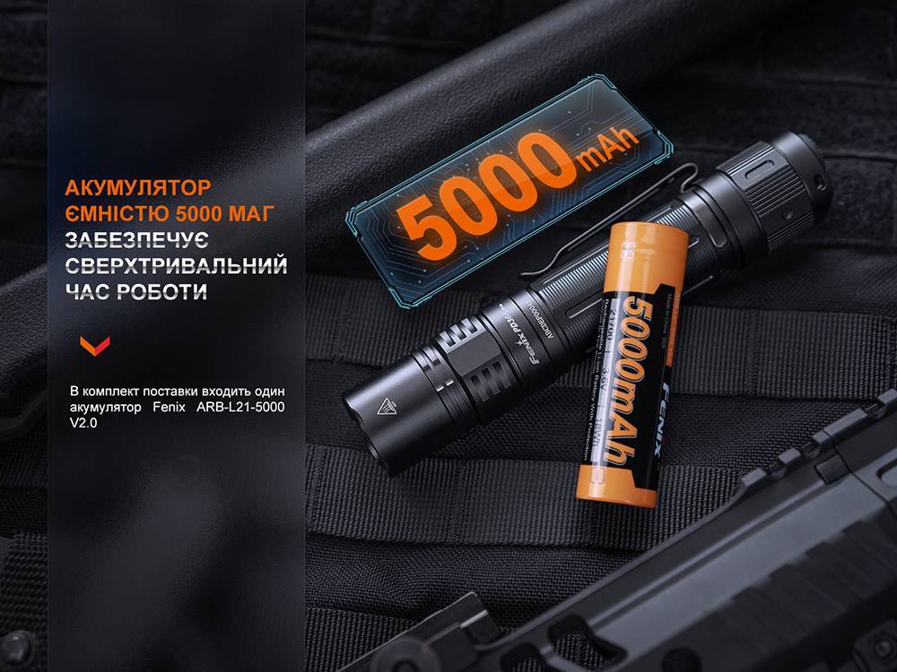 Ліхтар ручний Fenix PD36R Pro - військове спорядження Darkskiff - фото 20 Ліхтар ручний Fenix PD36R Pro - тактичне спорядження Darkskiff - фото 20