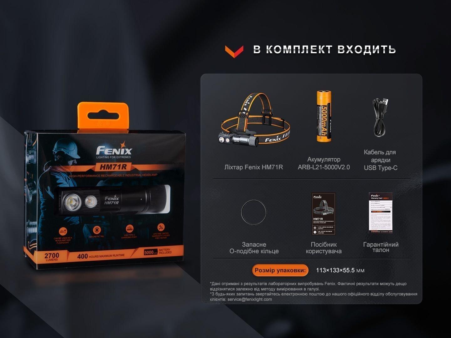 Налобный фонарь Fenix HM71R - военное снаряжение Darkskiff - фото 29 Налобный фонарь Fenix HM71R - тактическое снаряжение Darkskiff - фото 29