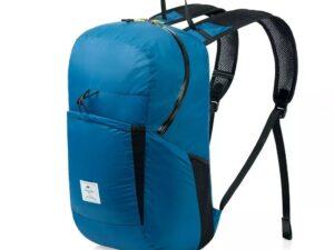 Рюкзак компактний Naturehike Ultralight NH17A017-B 22 л, блакитний - тактичне спорядження Darkskiff - фото 10