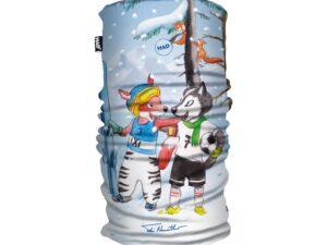 HA492-1170 Kids Printed Fleece Tube /one size Auf die Piste by Felix Neureuther - тактичне спорядження Darkskiff - фото 13