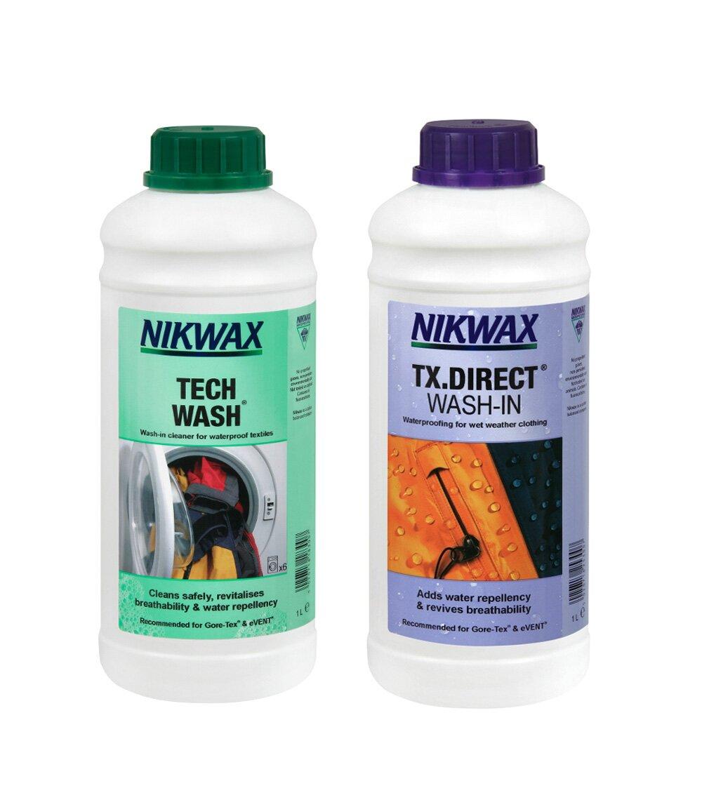Twin Pack (Tech Wash 1L + TX Direct 1L) (Nikwax) - військове спорядження Darkskiff - фото 9 Twin Pack (Tech Wash 1L + TX Direct 1L) (Nikwax) - тактичне спорядження Darkskiff - фото 9
