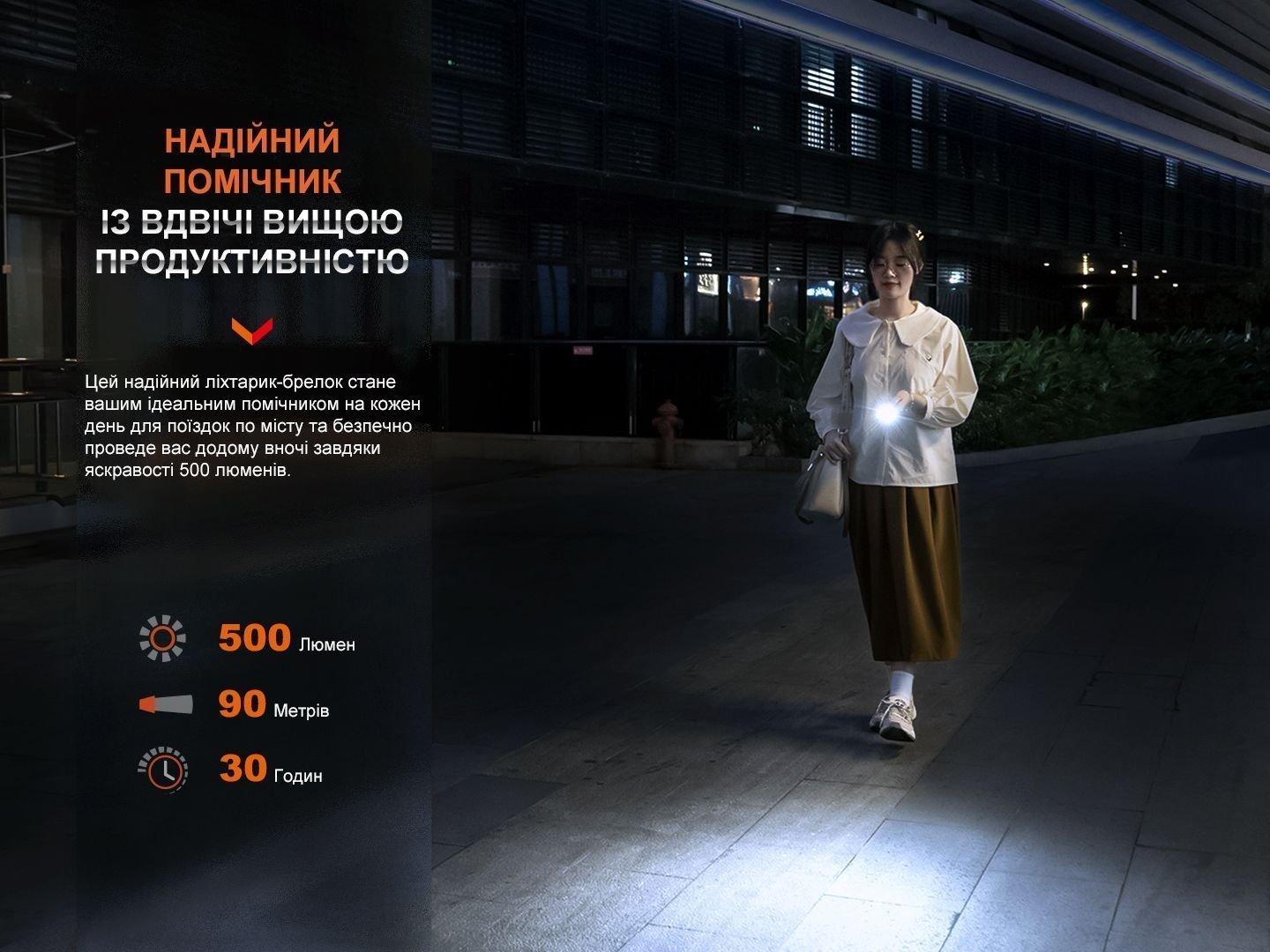 Фонарь Fenix E03R V2.0, серый - военное снаряжение Darkskiff - фото 16 Фонарь Fenix E03R V2.0, серый - тактическое снаряжение Darkskiff - фото 16