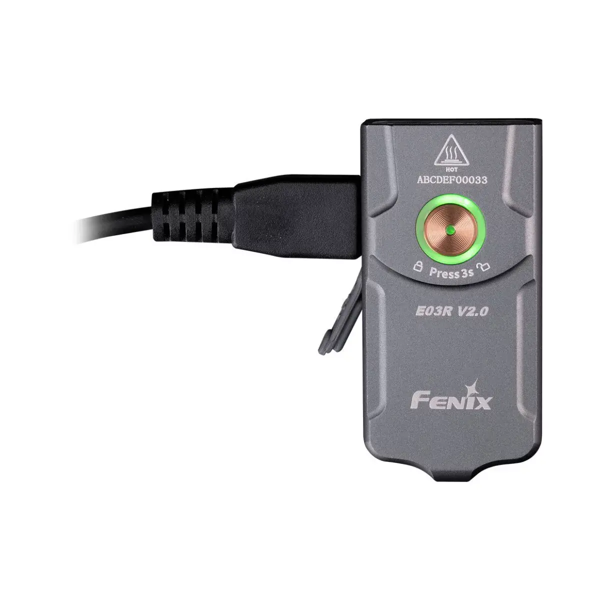 Фонарь ручной Fenix E03R V2.0 - военное снаряжение Darkskiff - фото 15 Фонарь ручной Fenix E03R V2.0 - тактическое снаряжение Darkskiff - фото 15