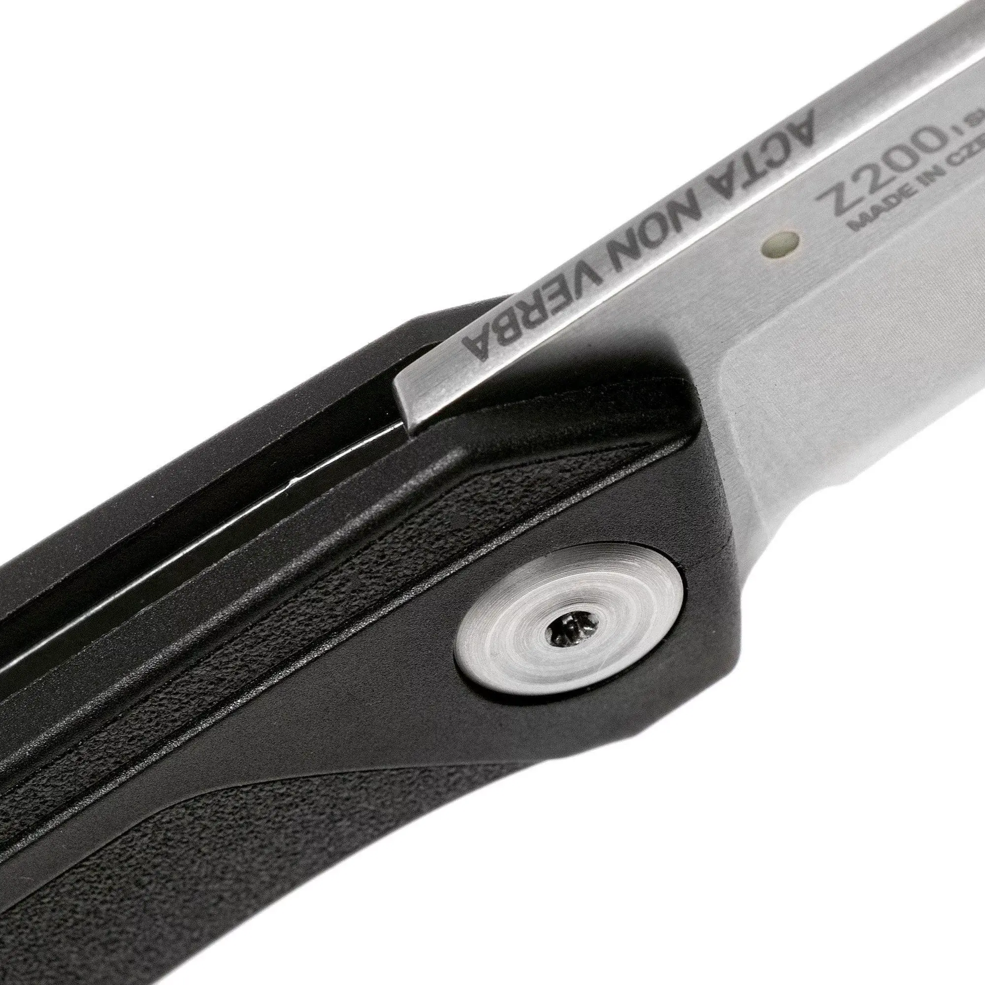 Ніж складний ANV Knives "Z200" (Liner lock, GRN Black, Plain edge) - військове спорядження Darkskiff - фото 12 Ніж складний ANV Knives "Z200" (Liner lock, GRN Black, Plain edge) - тактичне спорядження Darkskiff - фото 12