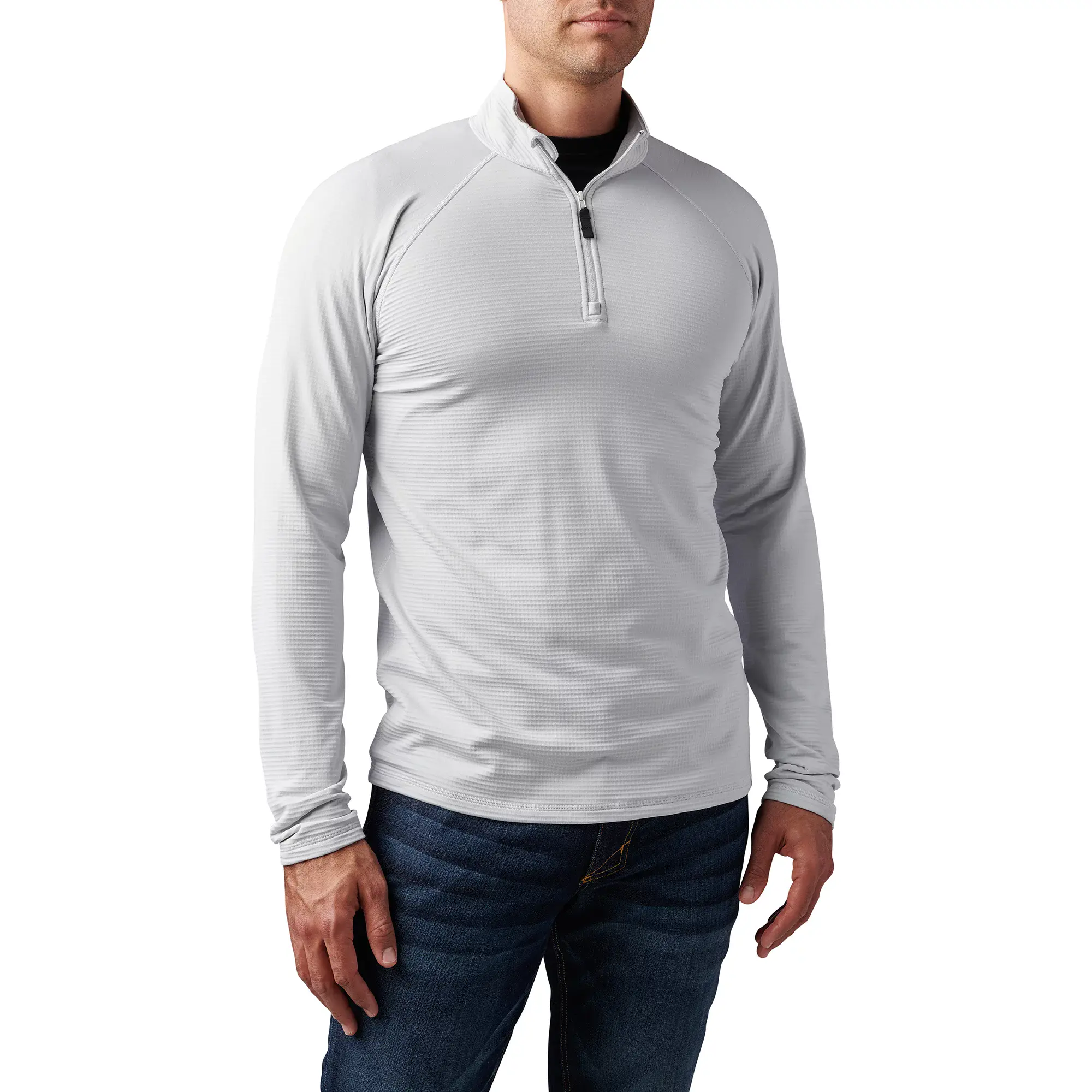 Термореглан 5.11 Tactical "Stratos 1/4 Zip" - військове спорядження Darkskiff - фото 10 Термореглан 5.11 Tactical "Stratos 1/4 Zip" - тактичне спорядження Darkskiff - фото 10