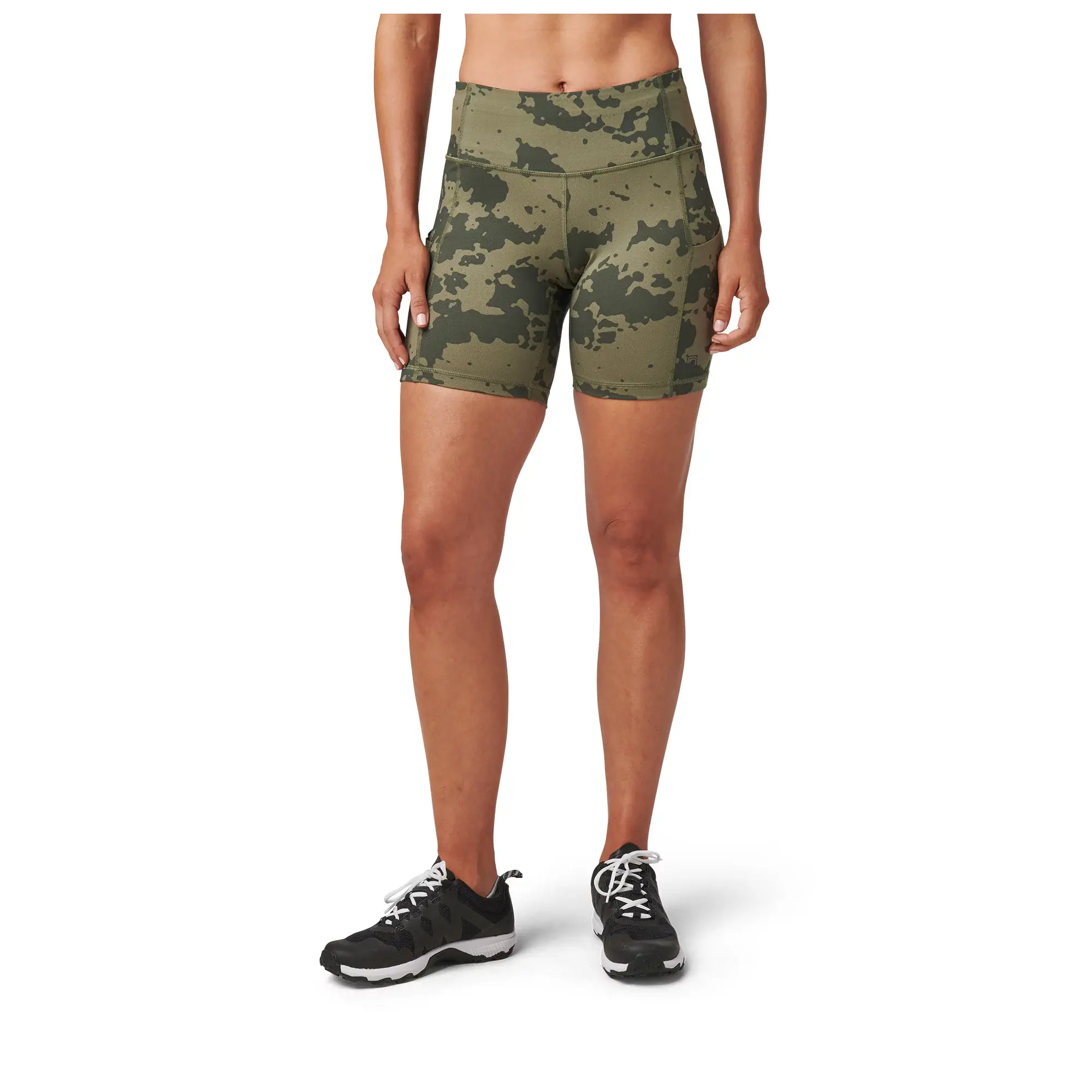 Шорти тренувальні жіночі 5.11 Tactical "PT-R Eliza Short" - військове спорядження Darkskiff - фото 9 Шорти тренувальні жіночі 5.11 Tactical "PT-R Eliza Short" - тактичне спорядження Darkskiff - фото 9