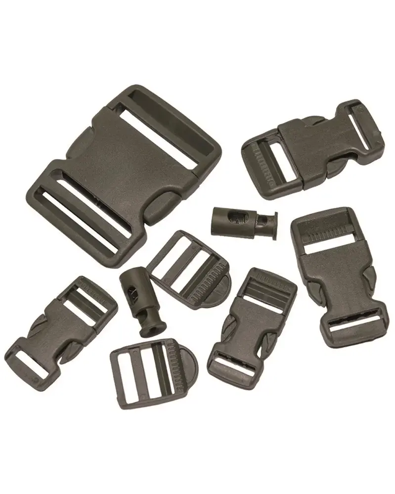 Набор пряжек Fastex (9 шт.) "BUCKLE SET" - военное снаряжение Darkskiff - фото 11 Набор пряжек Fastex (9 шт.) "BUCKLE SET" - тактическое снаряжение Darkskiff - фото 11