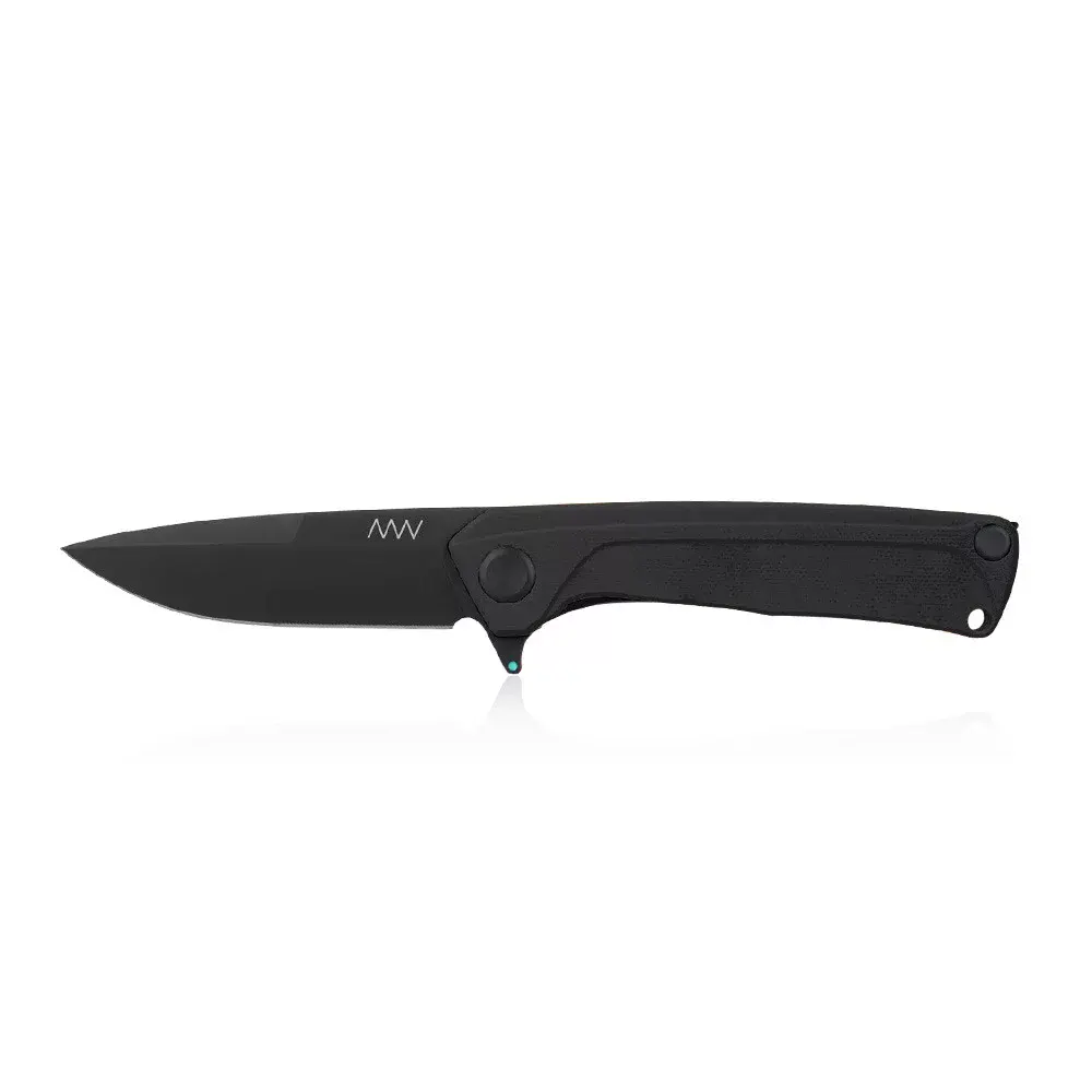 Ніж складний ANV Knives "Z100" (DLC, Liner lock, G10 Black, Plain edge) - військове спорядження Darkskiff - фото 9 Ніж складний ANV Knives "Z100" (DLC, Liner lock, G10 Black, Plain edge) - тактичне спорядження Darkskiff - фото 9