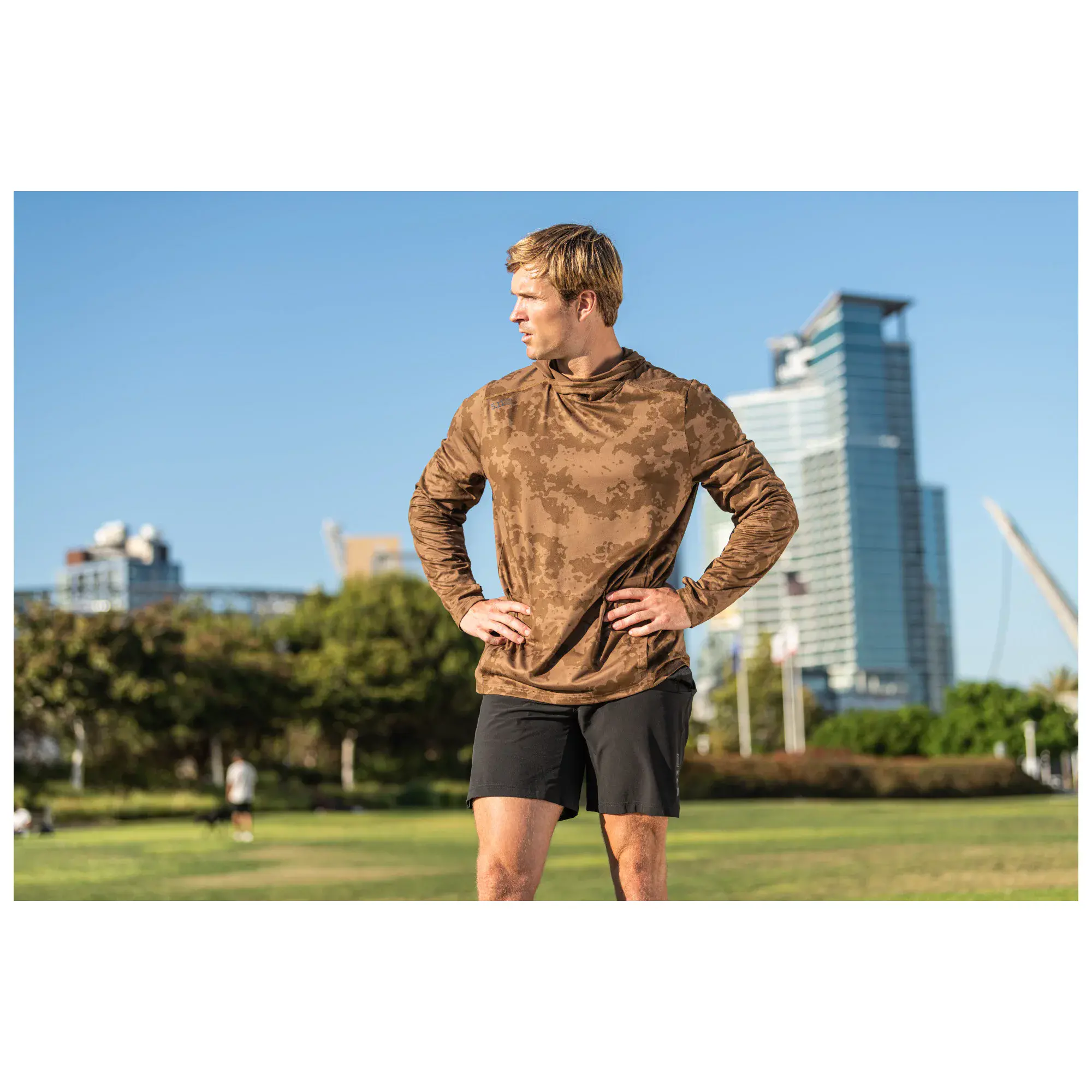 Реглан "5.11 Tactical PT-R Forged Hoodie" - військове спорядження Darkskiff - фото 15 Реглан "5.11 Tactical PT-R Forged Hoodie" - тактичне спорядження Darkskiff - фото 15