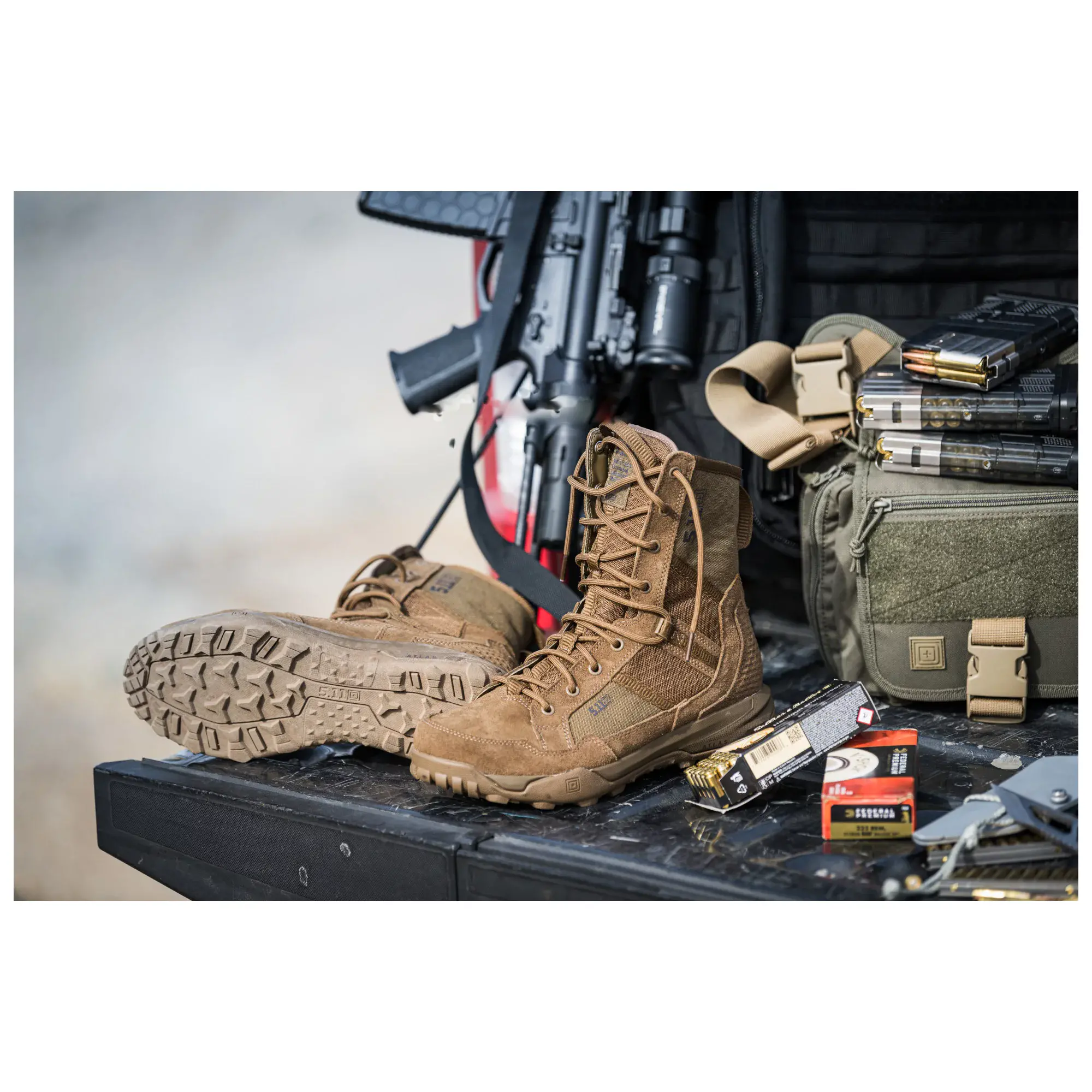 Черевики тактичні "5.11 Tactical A/T 8' Boot" - військове спорядження Darkskiff - фото 20 Черевики тактичні "5.11 Tactical A/T 8' Boot" - тактичне спорядження Darkskiff - фото 20