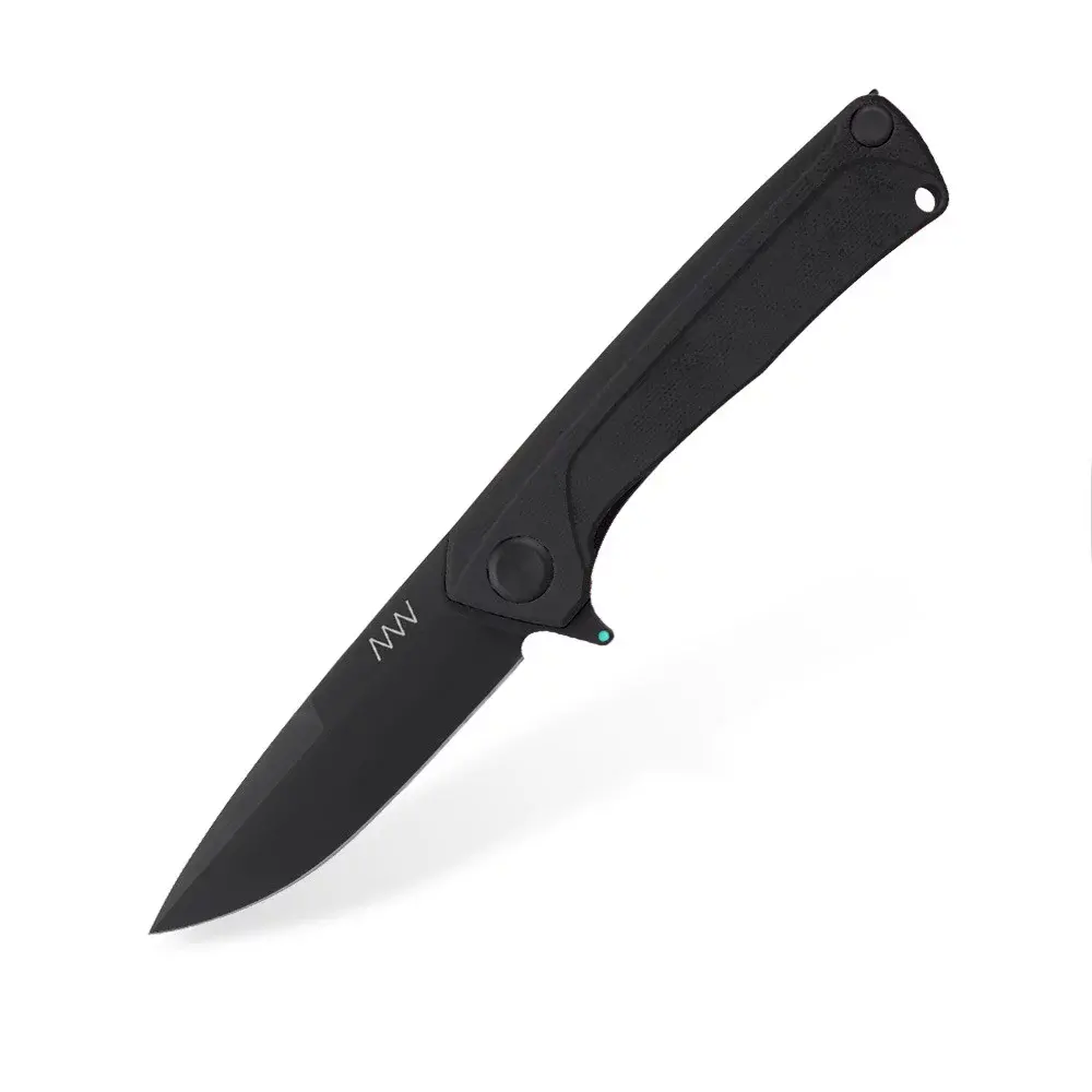 Ніж складний ANV Knives "Z100" (DLC, Liner lock, G10 Black, Plain edge) - військове спорядження Darkskiff - фото 11 Ніж складний ANV Knives "Z100" (DLC, Liner lock, G10 Black, Plain edge) - тактичне спорядження Darkskiff - фото 11