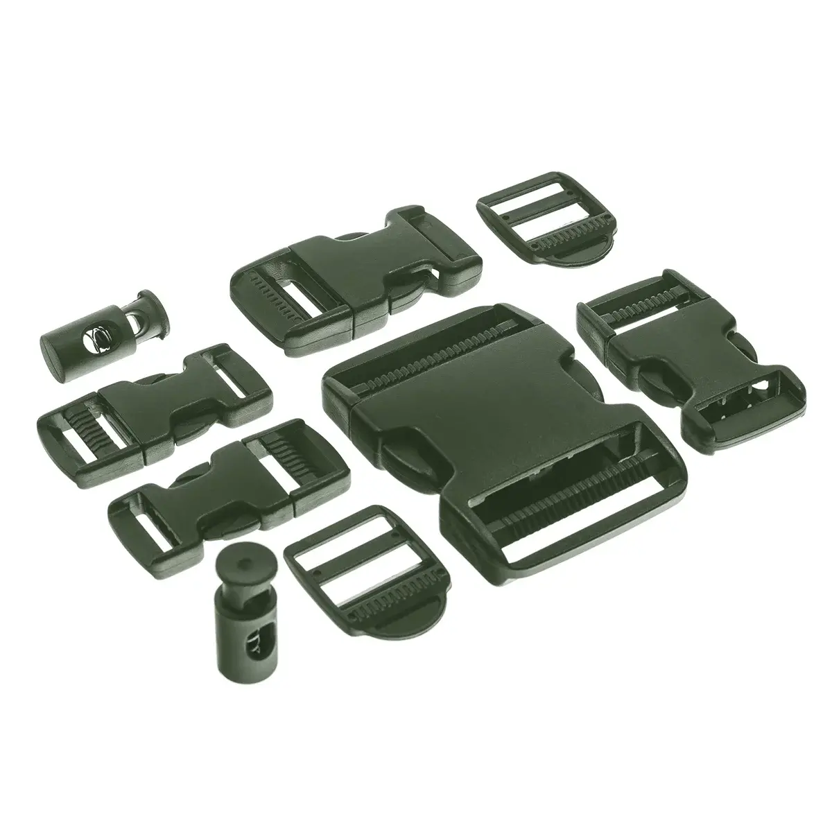 Набор пряжек Fastex (9 шт.) "BUCKLE SET" - военное снаряжение Darkskiff - фото 9 Набор пряжек Fastex (9 шт.) "BUCKLE SET" - тактическое снаряжение Darkskiff - фото 9