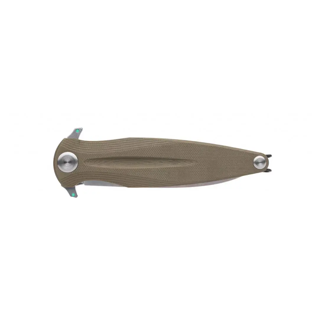 Ніж складний ANV Knives "Z400" (Liner lock, G10 Olive, Plain edge) - військове спорядження Darkskiff - фото 11 Ніж складний ANV Knives "Z400" (Liner lock, G10 Olive, Plain edge) - тактичне спорядження Darkskiff - фото 11