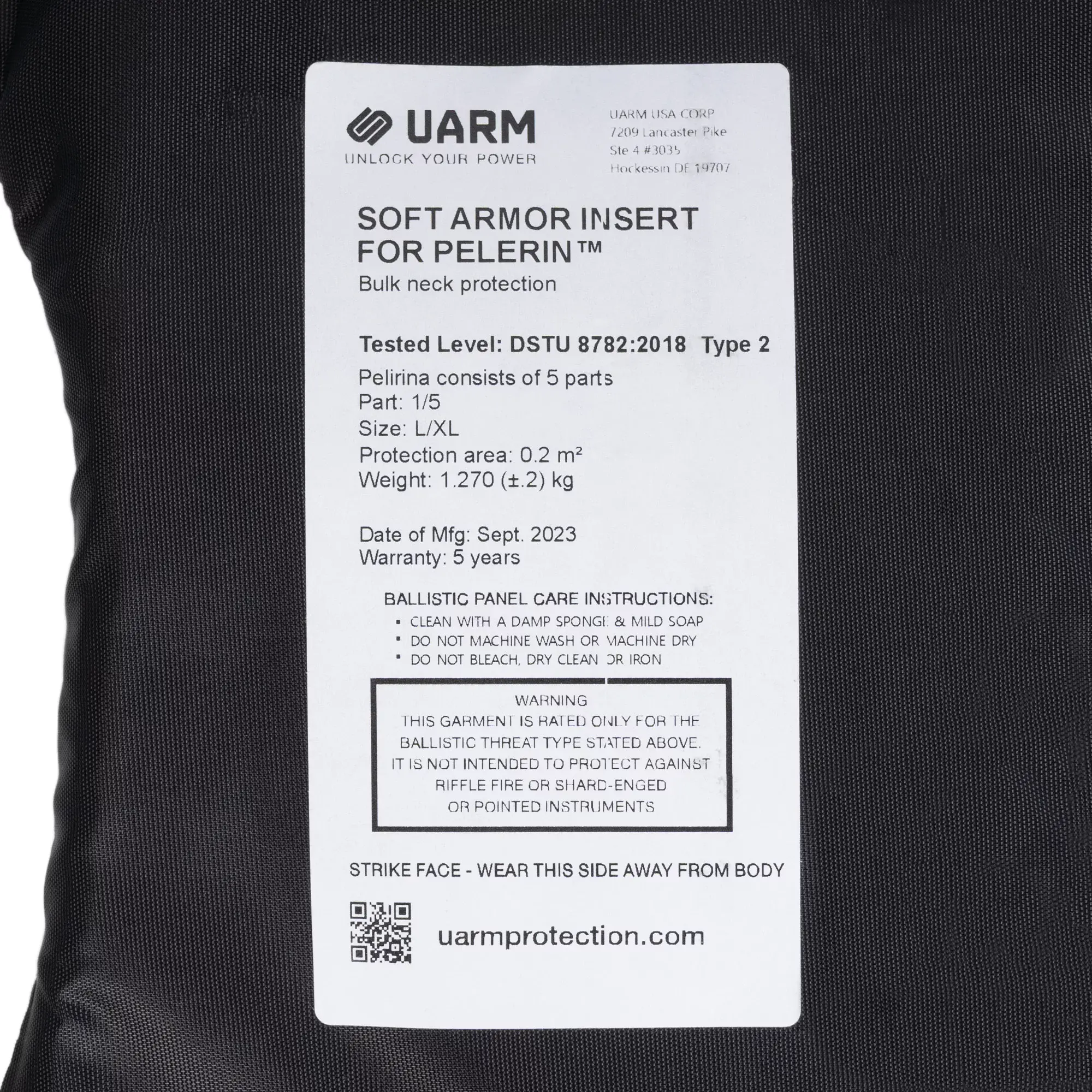 Защита шеи с МБЗ UARM для 5.11 TacTec Plate Carrier (уровень защиты 2 по ДСТУ) - военное снаряжение Darkskiff - фото 21 Защита шеи с МБЗ UARM для 5.11 TacTec Plate Carrier (уровень защиты 2 по ДСТУ) - тактическое снаряжение Darkskiff - фото 21