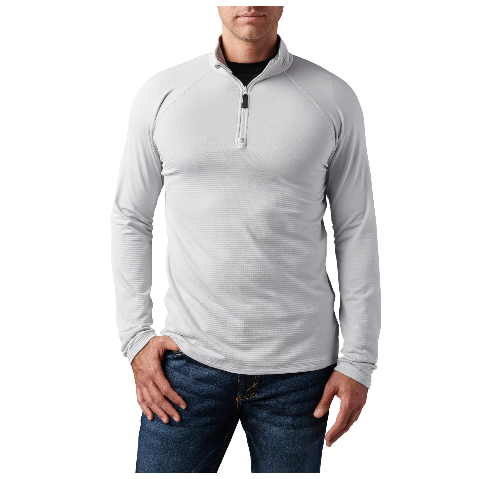 Термореглан 5.11 Tactical "Stratos 1/4 Zip" - військове спорядження Darkskiff - фото 9 Термореглан 5.11 Tactical "Stratos 1/4 Zip" - тактичне спорядження Darkskiff - фото 9