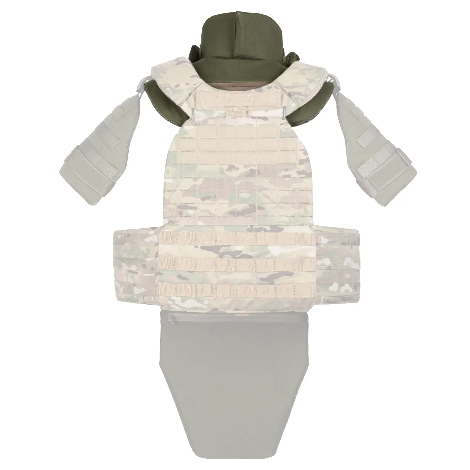 Защита шеи с МБЗ UARM для 5.11 TacTec Plate Carrier (уровень защиты 2 по ДСТУ) - военное снаряжение Darkskiff - фото 13 Защита шеи с МБЗ UARM для 5.11 TacTec Plate Carrier (уровень защиты 2 по ДСТУ) - тактическое снаряжение Darkskiff - фото 13