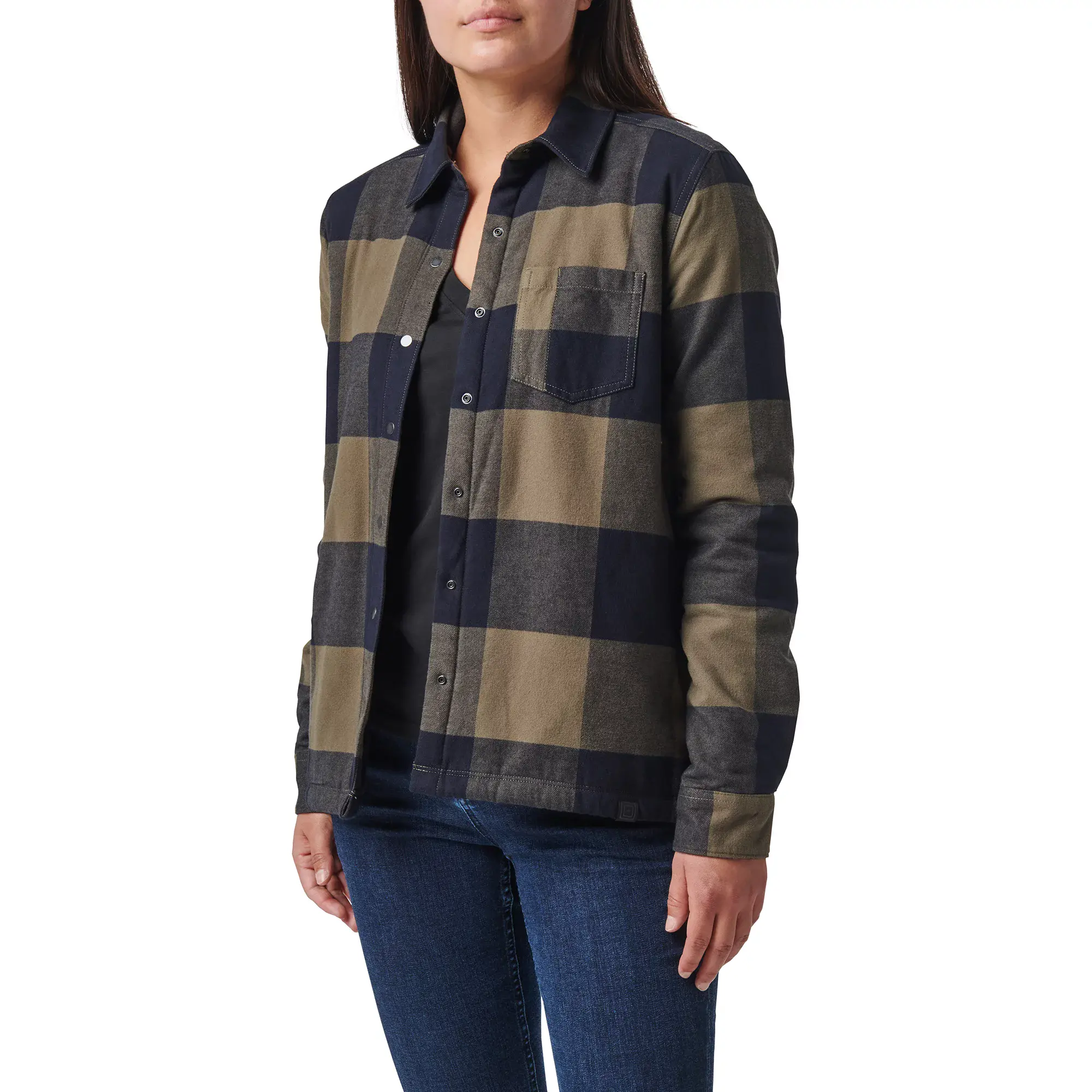 Куртка жіноча 5.11 Tactical "Louise Shirt Jacket" - військове спорядження Darkskiff - фото 9 Куртка жіноча 5.11 Tactical "Louise Shirt Jacket" - тактичне спорядження Darkskiff - фото 9