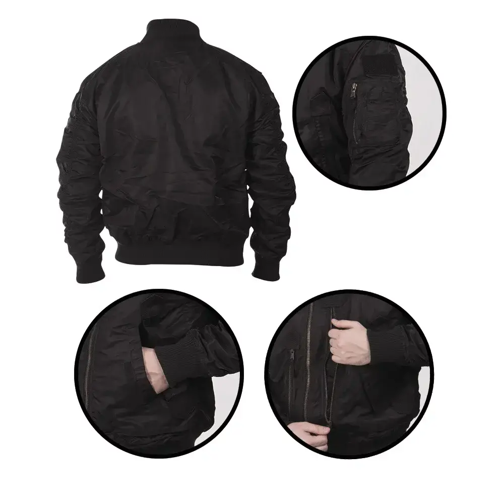 Куртка демисезонная Sturm Mil-Tec "US Tactical Flight Jacket" - военное снаряжение Darkskiff - фото 10 Куртка демисезонная Sturm Mil-Tec "US Tactical Flight Jacket" - тактическое снаряжение Darkskiff - фото 10