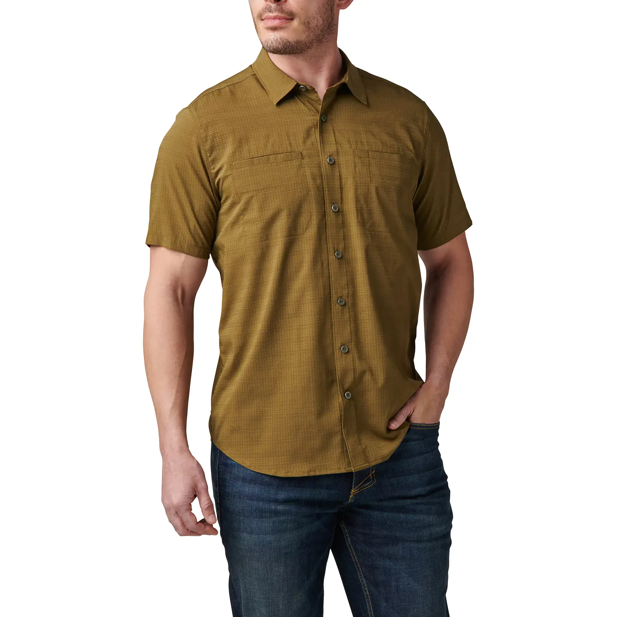 Рубашка тактическая "5.11 Tactical Ellis Short Sleeve Shirt" - военное снаряжение Darkskiff - фото 9 Рубашка тактическая "5.11 Tactical Ellis Short Sleeve Shirt" - тактическое снаряжение Darkskiff - фото 9