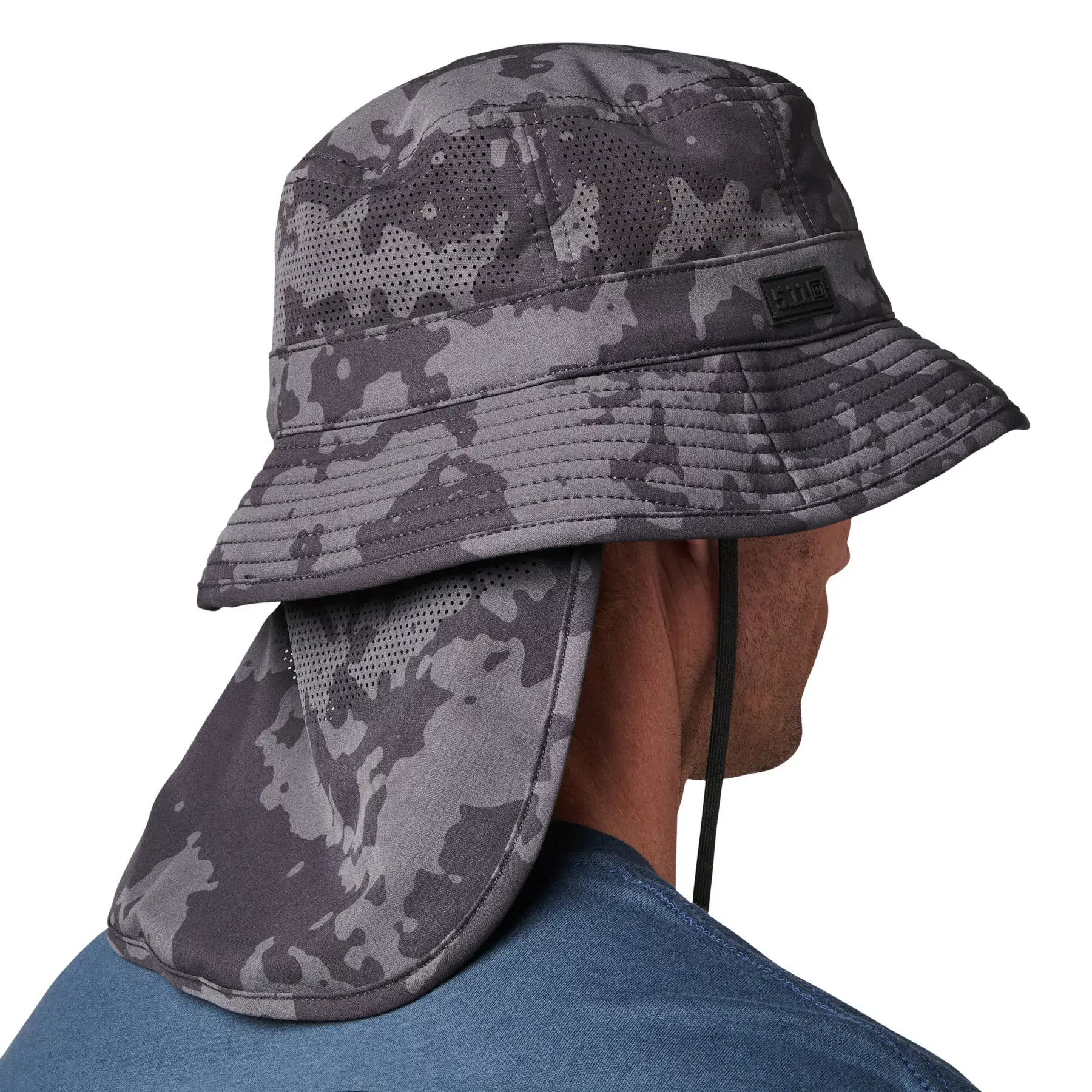Панама тактична "5.11 Tactical Vent-Tac™ Boonie Hat" - військове спорядження Darkskiff - фото 10 Панама тактична "5.11 Tactical Vent-Tac™ Boonie Hat" - тактичне спорядження Darkskiff - фото 10