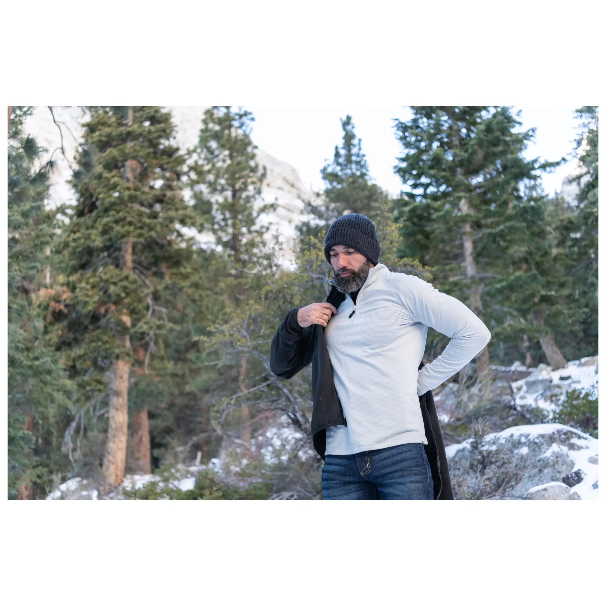 Термореглан 5.11 Tactical "Stratos 1/4 Zip" - військове спорядження Darkskiff - фото 17 Термореглан 5.11 Tactical "Stratos 1/4 Zip" - тактичне спорядження Darkskiff - фото 17