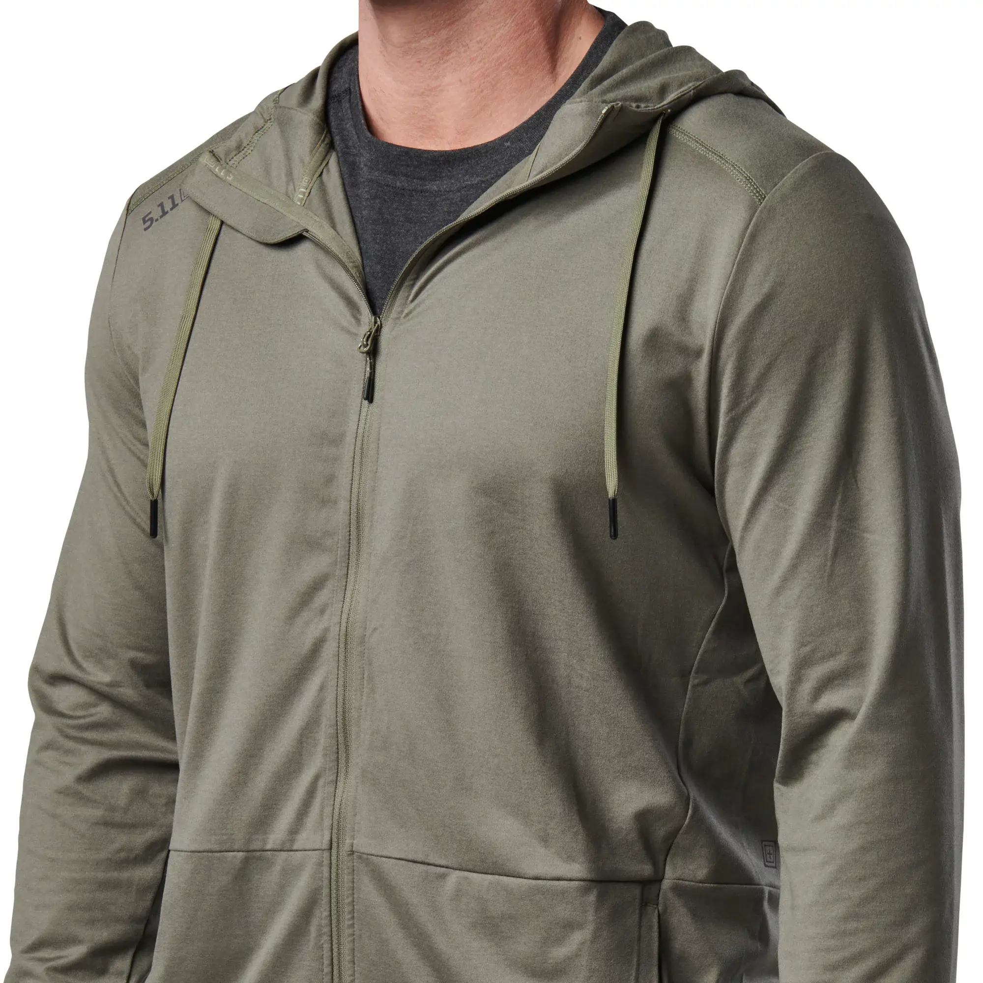 Реглані з капюшоном 5.11 Tactical "PT-R Forged Full Zip Hoodie" - військове спорядження Darkskiff - фото 12 Реглані з капюшоном 5.11 Tactical "PT-R Forged Full Zip Hoodie" - тактичне спорядження Darkskiff - фото 12