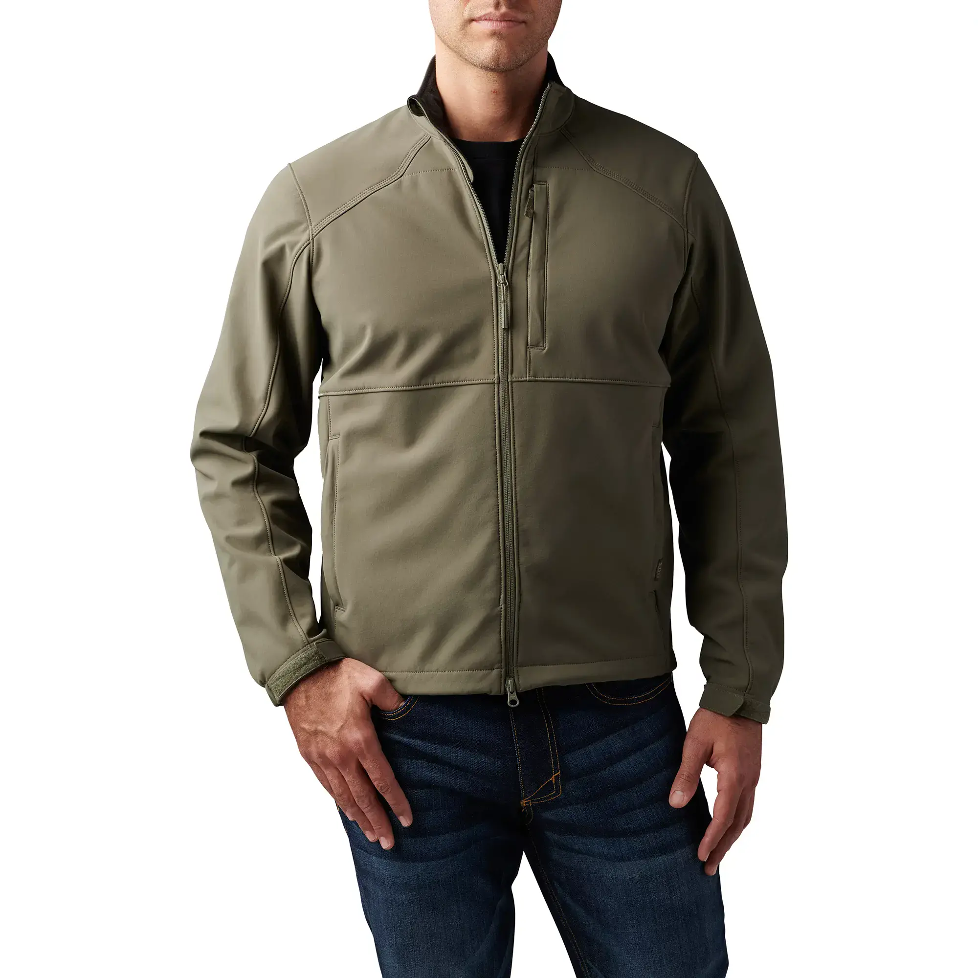 Куртка демісезонна 5.11 Tactical "Nevada Softshell Jacket" - військове спорядження Darkskiff - фото 11 Куртка демісезонна 5.11 Tactical "Nevada Softshell Jacket" - тактичне спорядження Darkskiff - фото 11