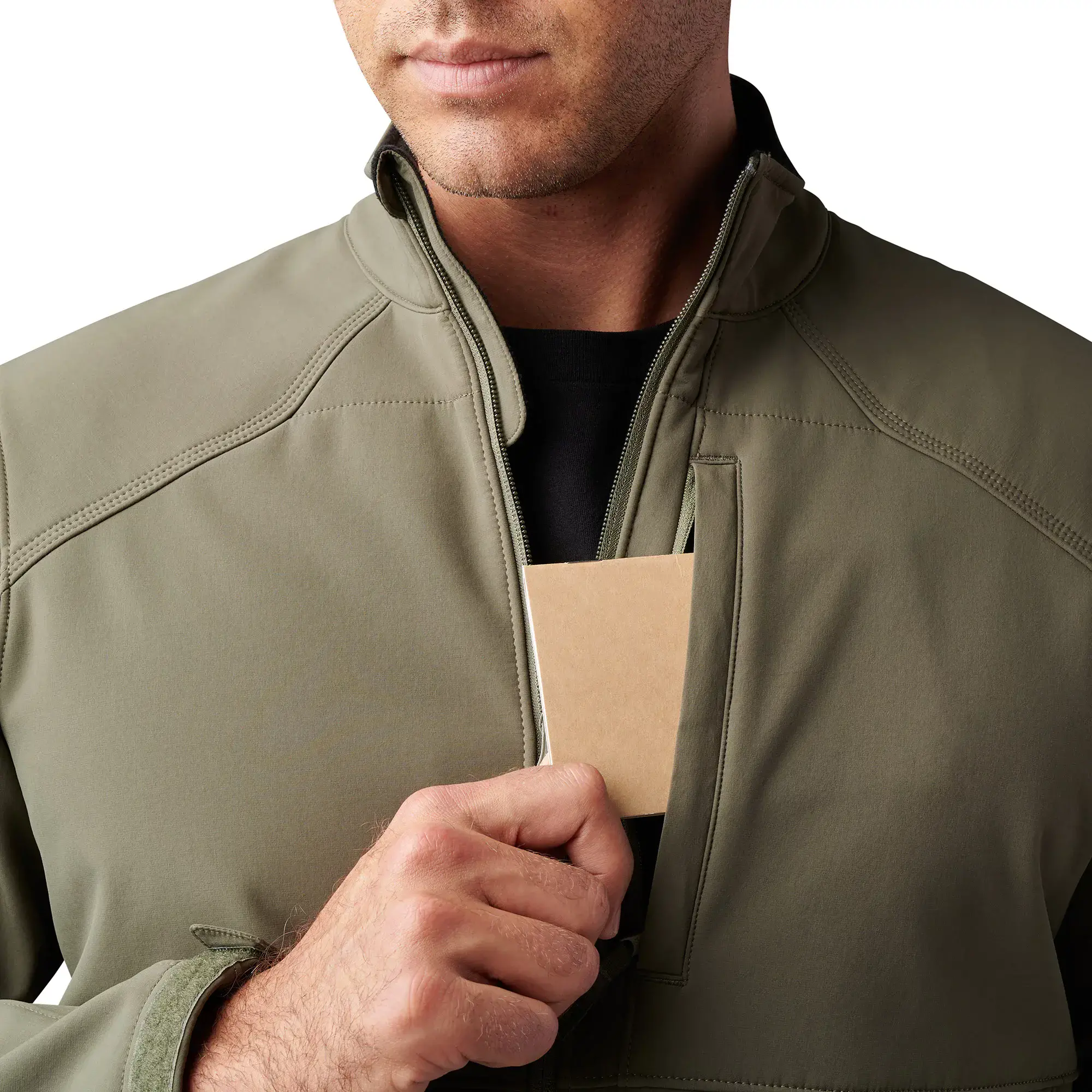 Куртка демісезонна 5.11 Tactical "Nevada Softshell Jacket" - військове спорядження Darkskiff - фото 12 Куртка демісезонна 5.11 Tactical "Nevada Softshell Jacket" - тактичне спорядження Darkskiff - фото 12