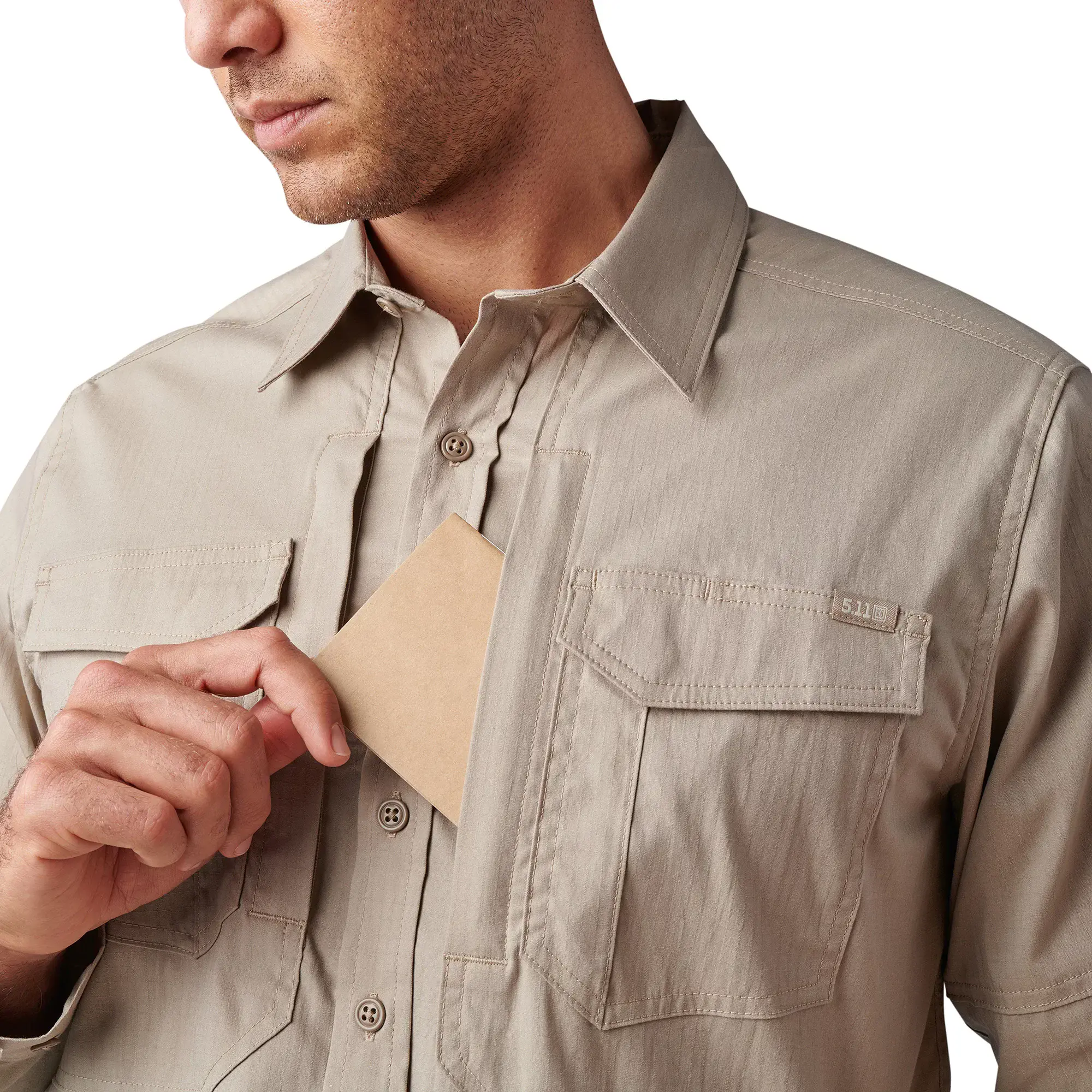 Сорочка тактична "5.11 Tactical ABR Pro Long Sleeve Shirt" - військове спорядження Darkskiff - фото 12 Сорочка тактична "5.11 Tactical ABR Pro Long Sleeve Shirt" - тактичне спорядження Darkskiff - фото 12