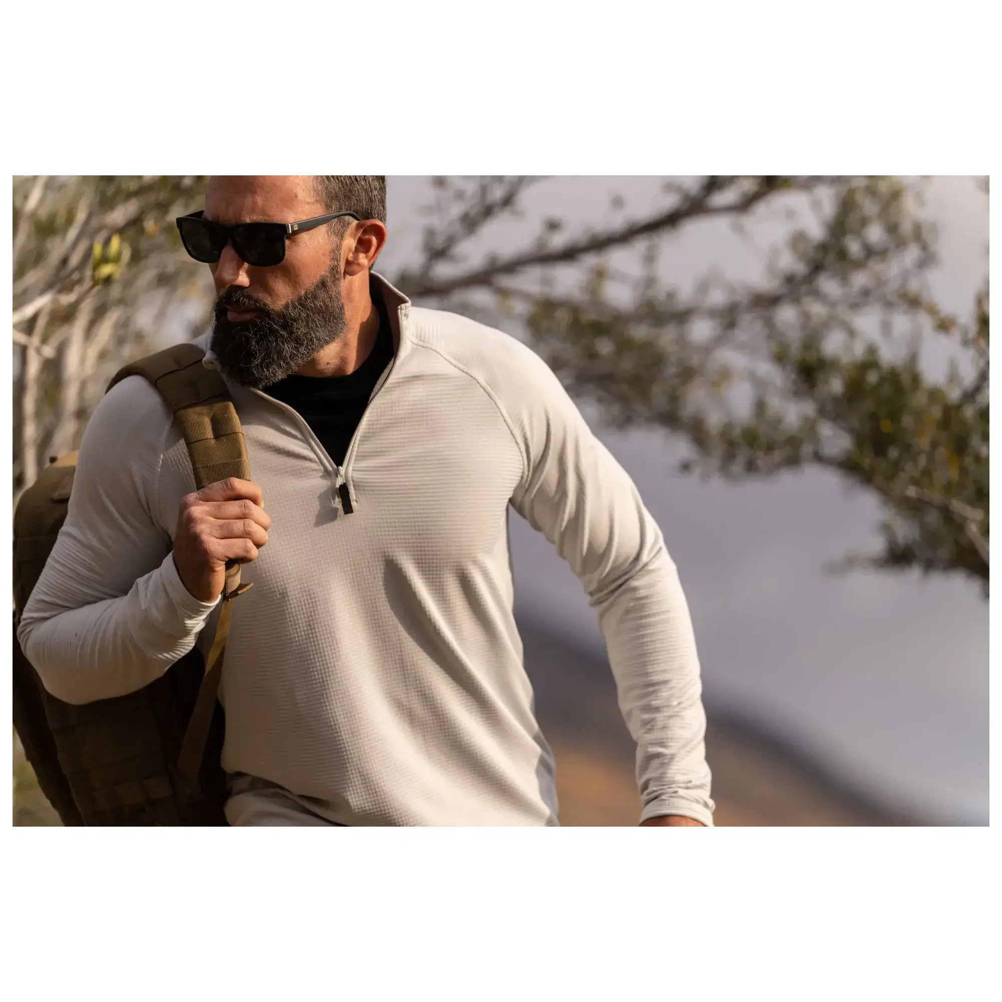 Термореглан 5.11 Tactical "Stratos 1/4 Zip" - військове спорядження Darkskiff - фото 13 Термореглан 5.11 Tactical "Stratos 1/4 Zip" - тактичне спорядження Darkskiff - фото 13