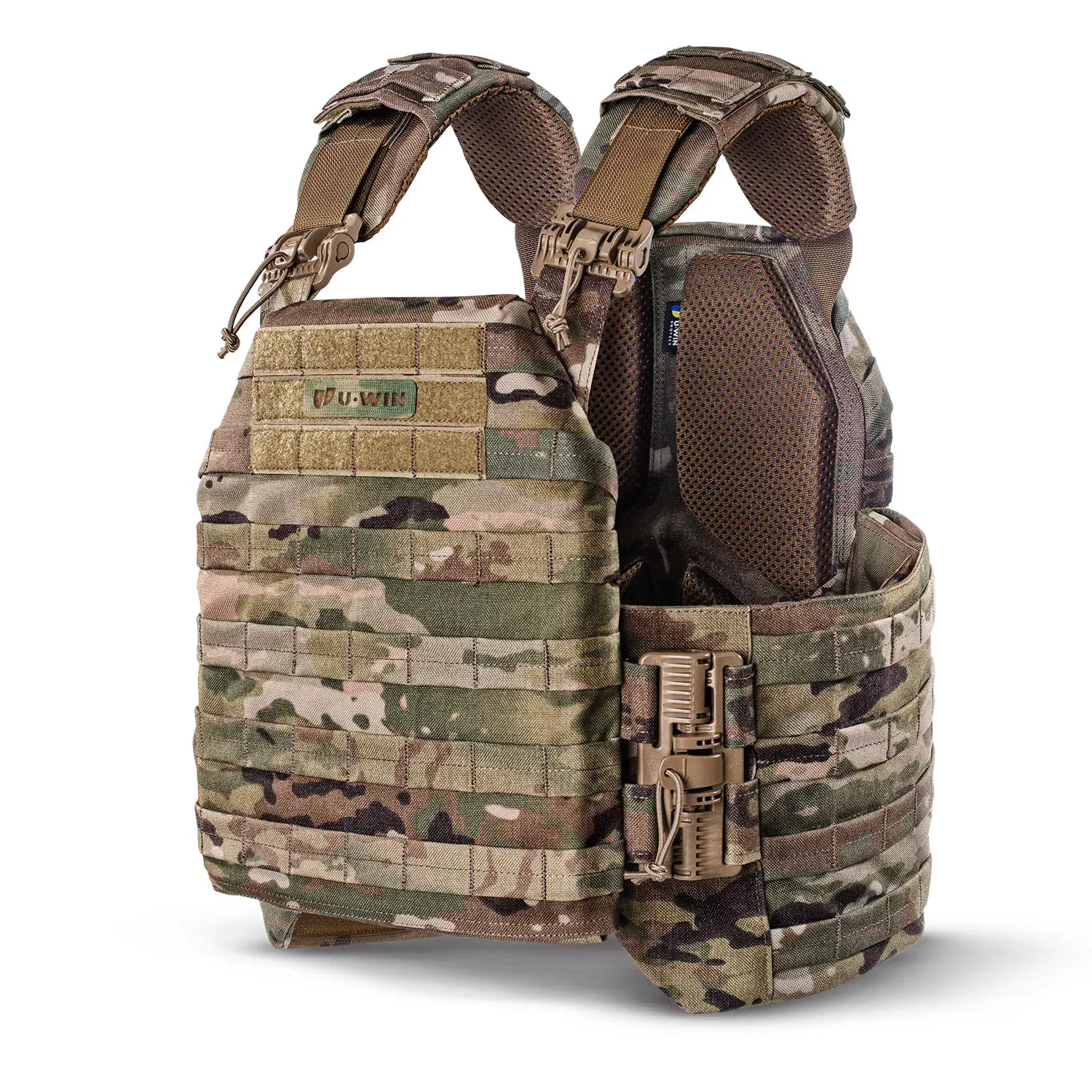 Плитоноска "Plate Carrier MultiCam" (чохол для бронежилета) - військове спорядження Darkskiff - фото 10 Плитоноска "Plate Carrier MultiCam" (чохол для бронежилета) - тактичне спорядження Darkskiff - фото 10