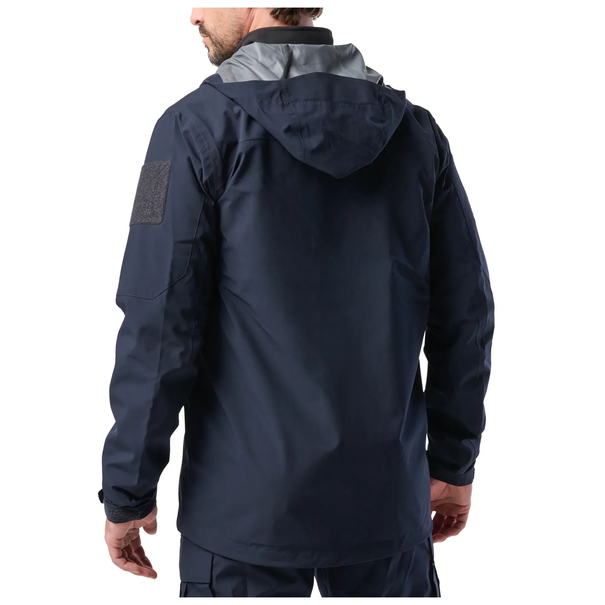 Куртка штормова 5.11 Tactical "Force Rain Shell Jacket" - військове спорядження Darkskiff - фото 11 Куртка штормова 5.11 Tactical "Force Rain Shell Jacket" - тактичне спорядження Darkskiff - фото 11