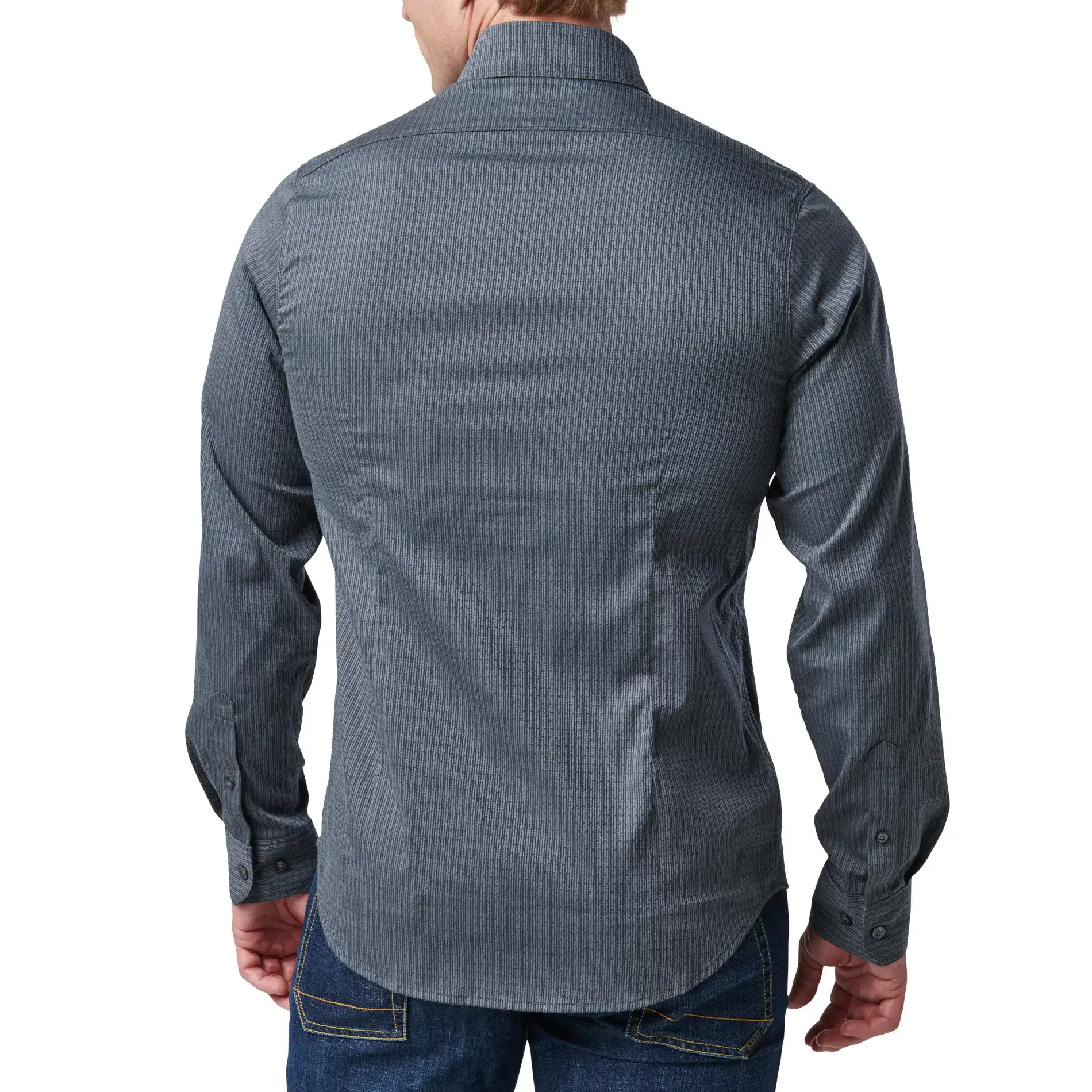 Сорочка тактична "5.11 Tactical Alpha Flex Long Sleeve Shirt" - військове спорядження Darkskiff - фото 10 Сорочка тактична "5.11 Tactical Alpha Flex Long Sleeve Shirt" - тактичне спорядження Darkskiff - фото 10