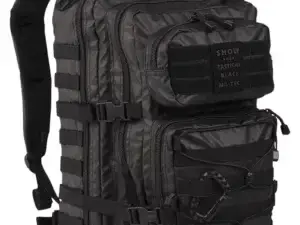 Рюкзак тактический "US ASSAULT PACK LG TACTICAL BLACK" - тактическое снаряжение Darkskiff - фото 10
