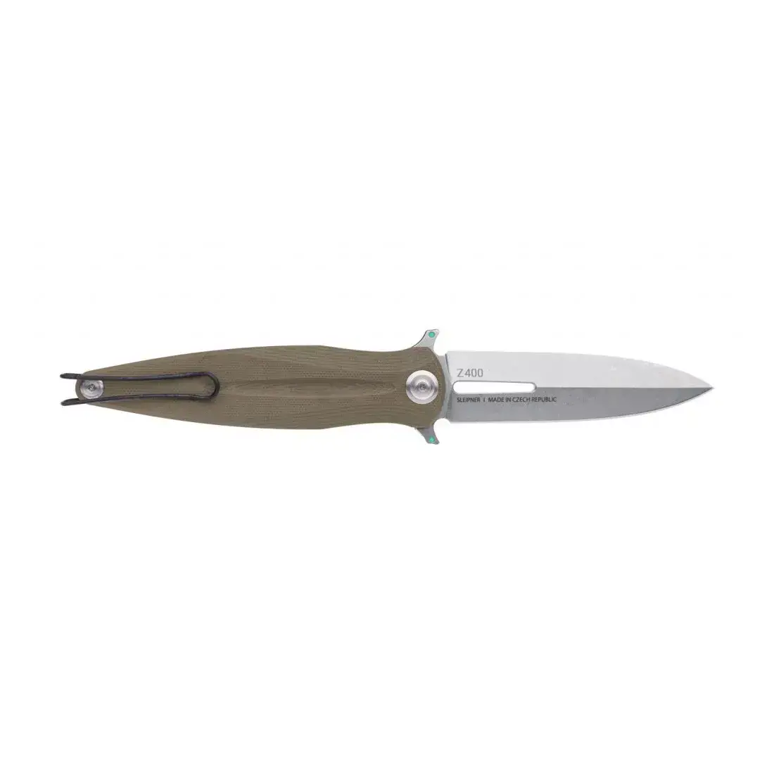 Ніж складний ANV Knives "Z400" (Liner lock, G10 Olive, Plain edge) - військове спорядження Darkskiff - фото 10 Ніж складний ANV Knives "Z400" (Liner lock, G10 Olive, Plain edge) - тактичне спорядження Darkskiff - фото 10