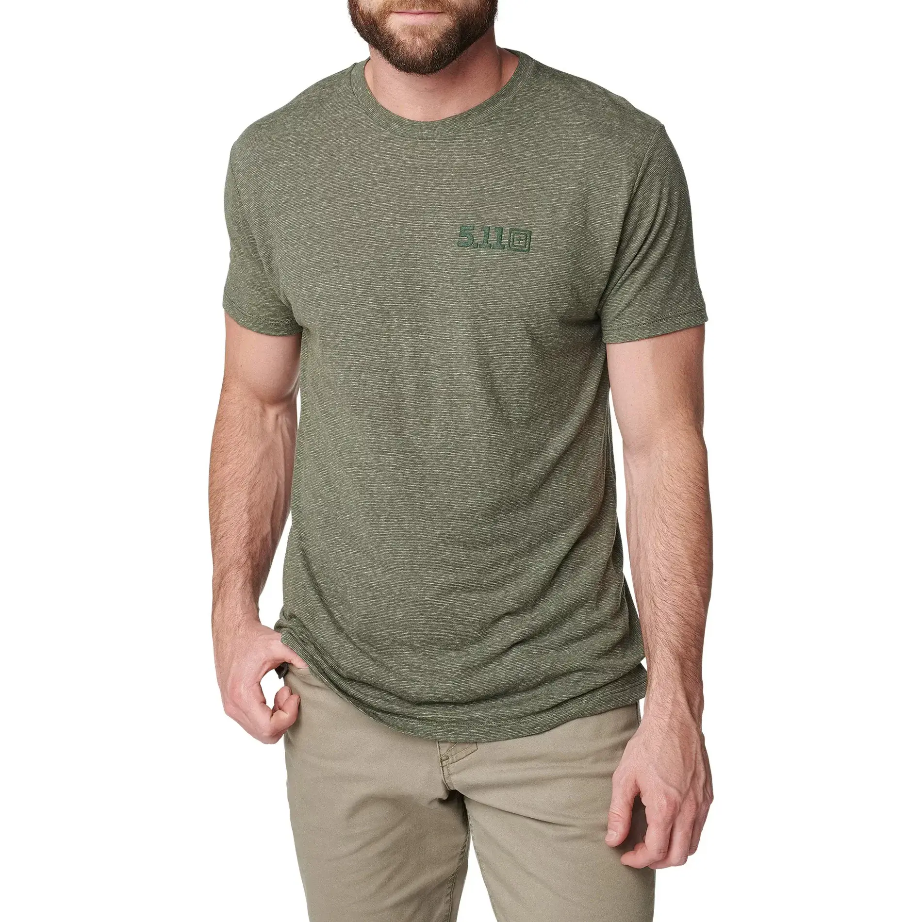 Футболка з малюнком "5.11 Tactical Triblend Legacy Short Sleeve Tee" - військове спорядження Darkskiff - фото 9 Футболка з малюнком "5.11 Tactical Triblend Legacy Short Sleeve Tee" - тактичне спорядження Darkskiff - фото 9