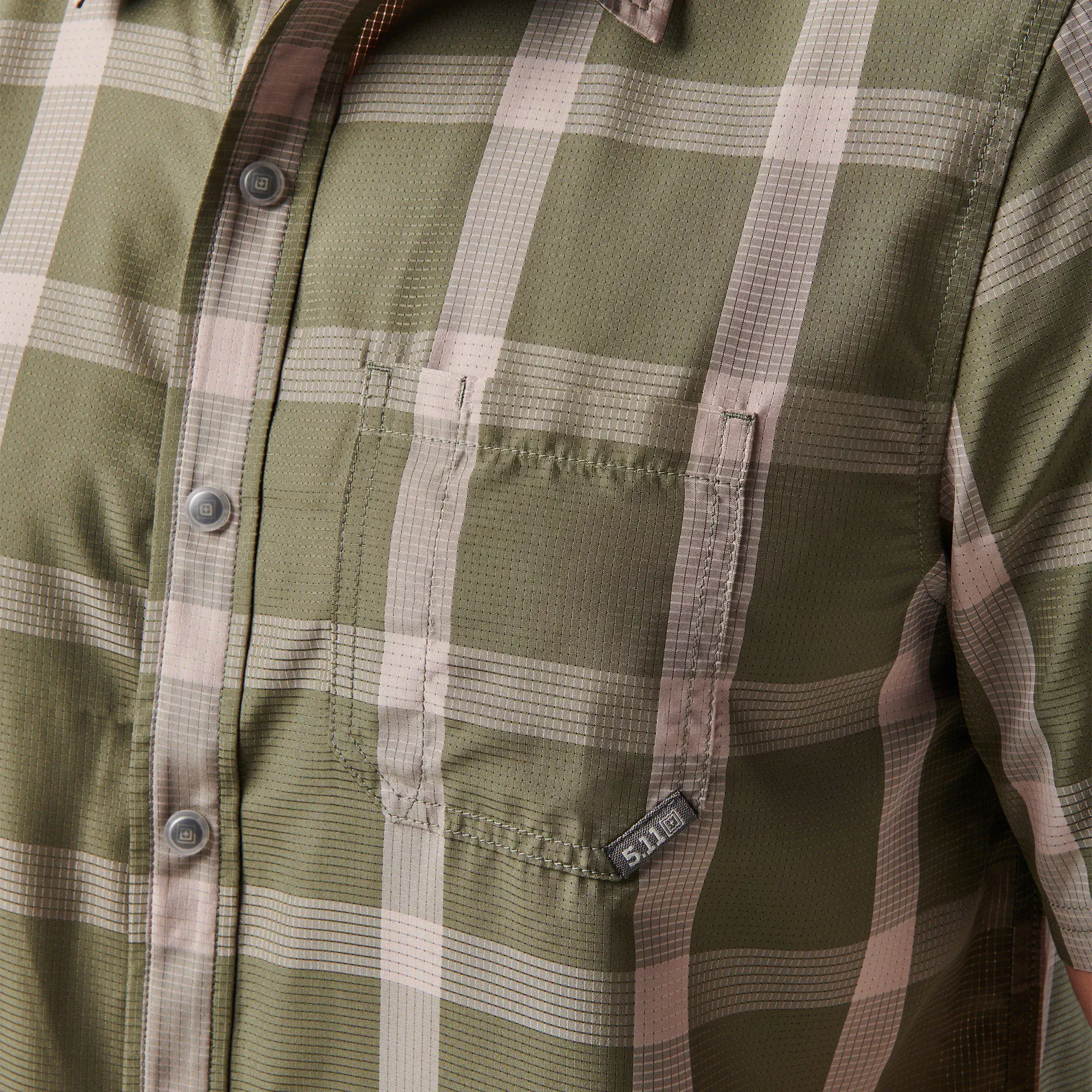 Сорочка тактична "5.11 Tactical Nate Short Sleeve Shirt" - військове спорядження Darkskiff - фото 15 Сорочка тактична "5.11 Tactical Nate Short Sleeve Shirt" - тактичне спорядження Darkskiff - фото 15