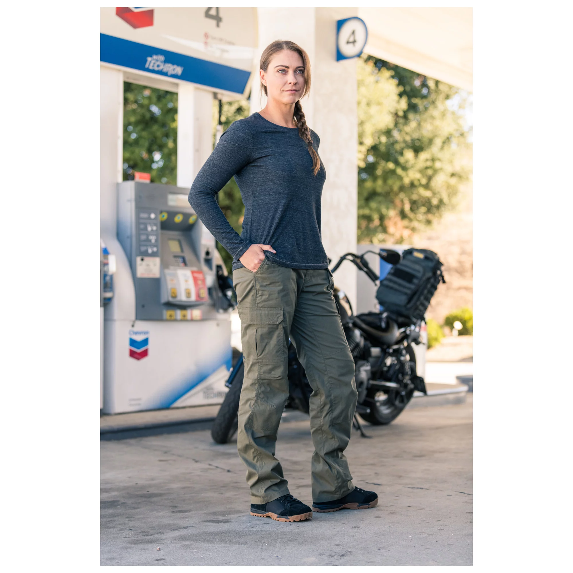 Штани тактичні жіночі 5.11 Tactical "ABR PRO Pants - Women's" - військове спорядження Darkskiff - фото 21 Штани тактичні жіночі 5.11 Tactical "ABR PRO Pants - Women's" - тактичне спорядження Darkskiff - фото 21