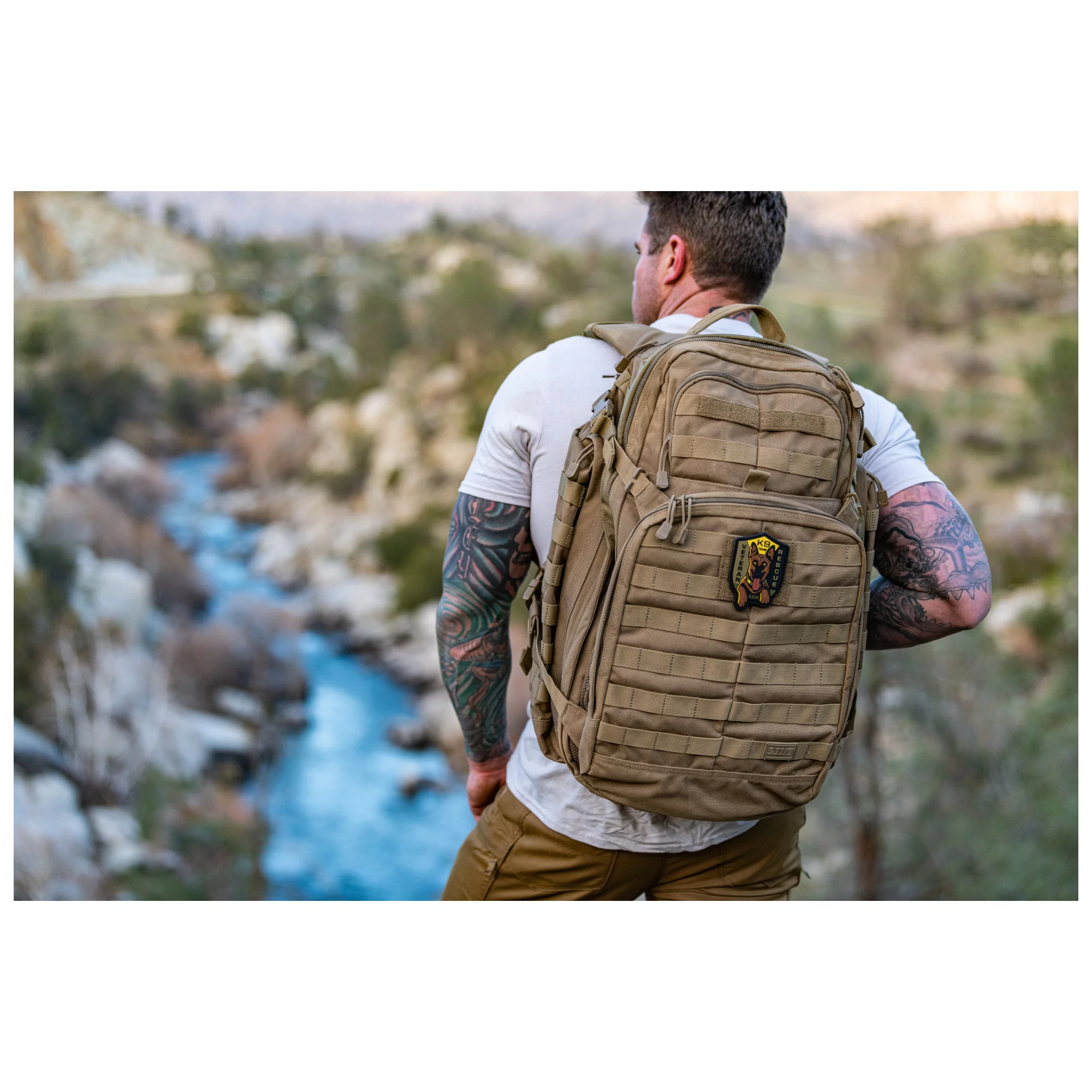 Рюкзак тактический 5.11 Tactical "RUSH24 2.0 MultiCam Backpack" - военное снаряжение Darkskiff - фото 25 Рюкзак тактический 5.11 Tactical "RUSH24 2.0 MultiCam Backpack" - тактическое снаряжение Darkskiff - фото 25