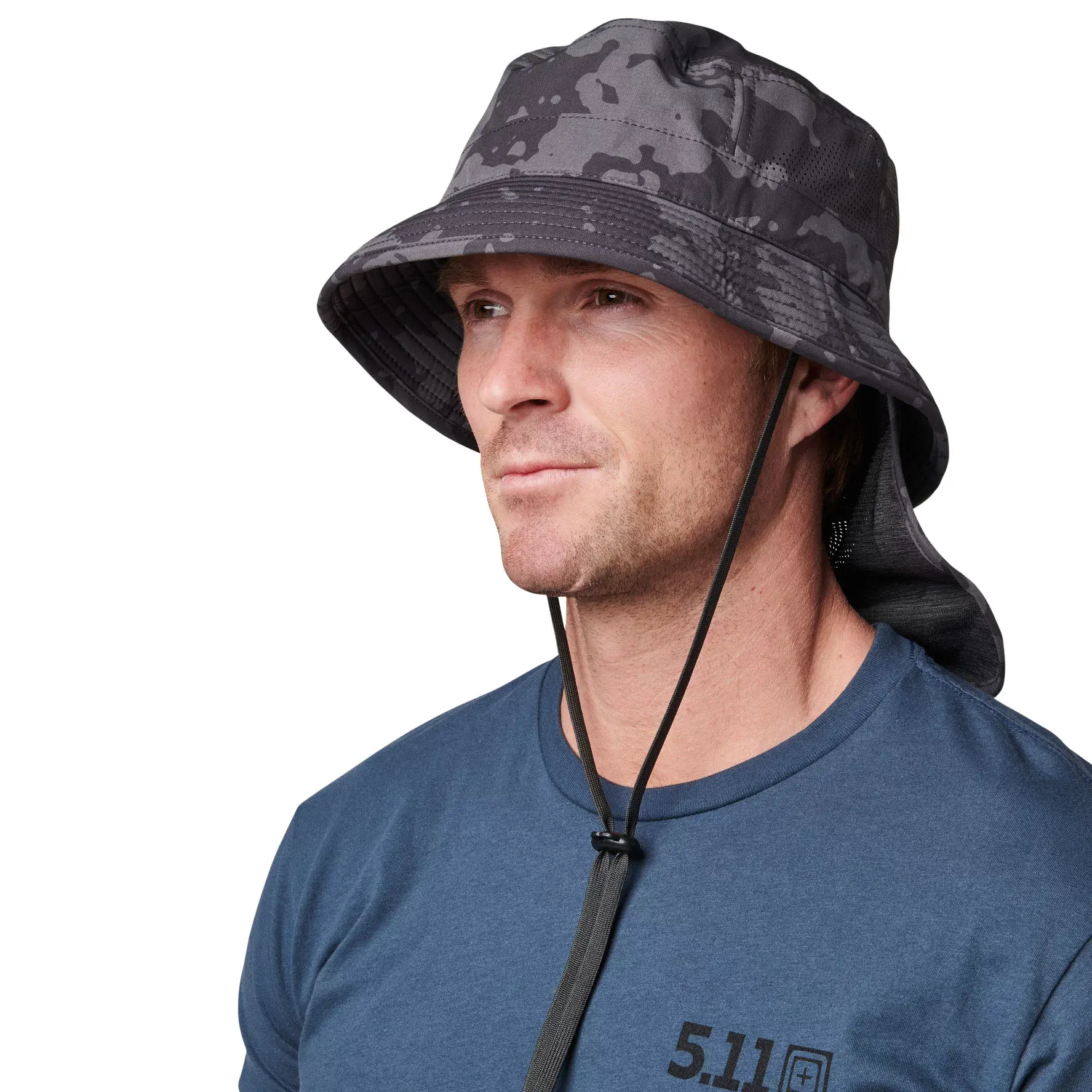 Панама тактична "5.11 Tactical Vent-Tac™ Boonie Hat" - військове спорядження Darkskiff - фото 9 Панама тактична "5.11 Tactical Vent-Tac™ Boonie Hat" - тактичне спорядження Darkskiff - фото 9