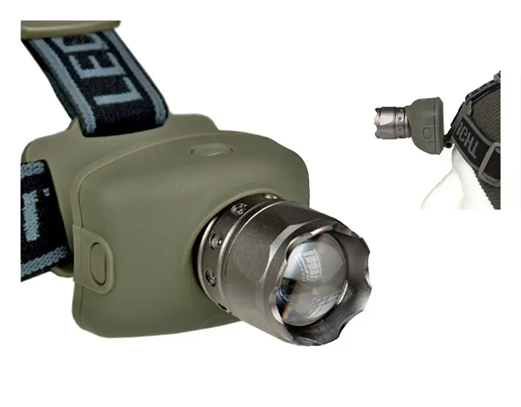Фонарь налобный с переменным фокусом (3 Watt Led) - военное снаряжение Darkskiff - фото 13 Фонарь налобный с переменным фокусом (3 Watt Led) - тактическое снаряжение Darkskiff - фото 13