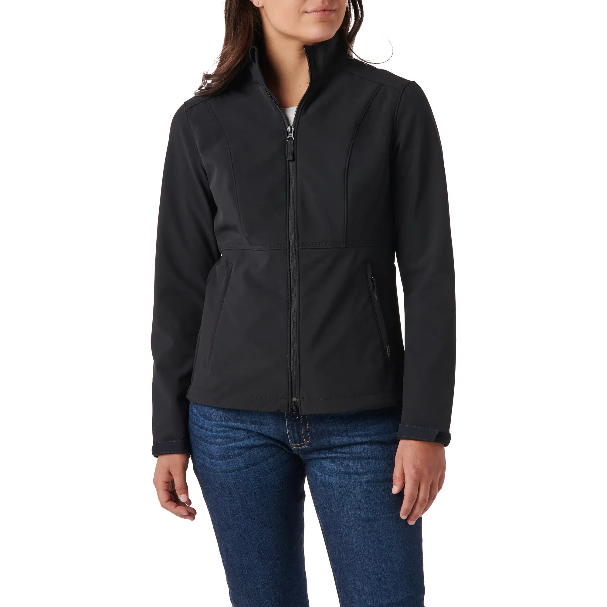 Куртка жіноча 5.11 Tactical "Women's Leone Softshell Jacket" - військове спорядження Darkskiff - фото 9 Куртка жіноча 5.11 Tactical "Women's Leone Softshell Jacket" - тактичне спорядження Darkskiff - фото 9