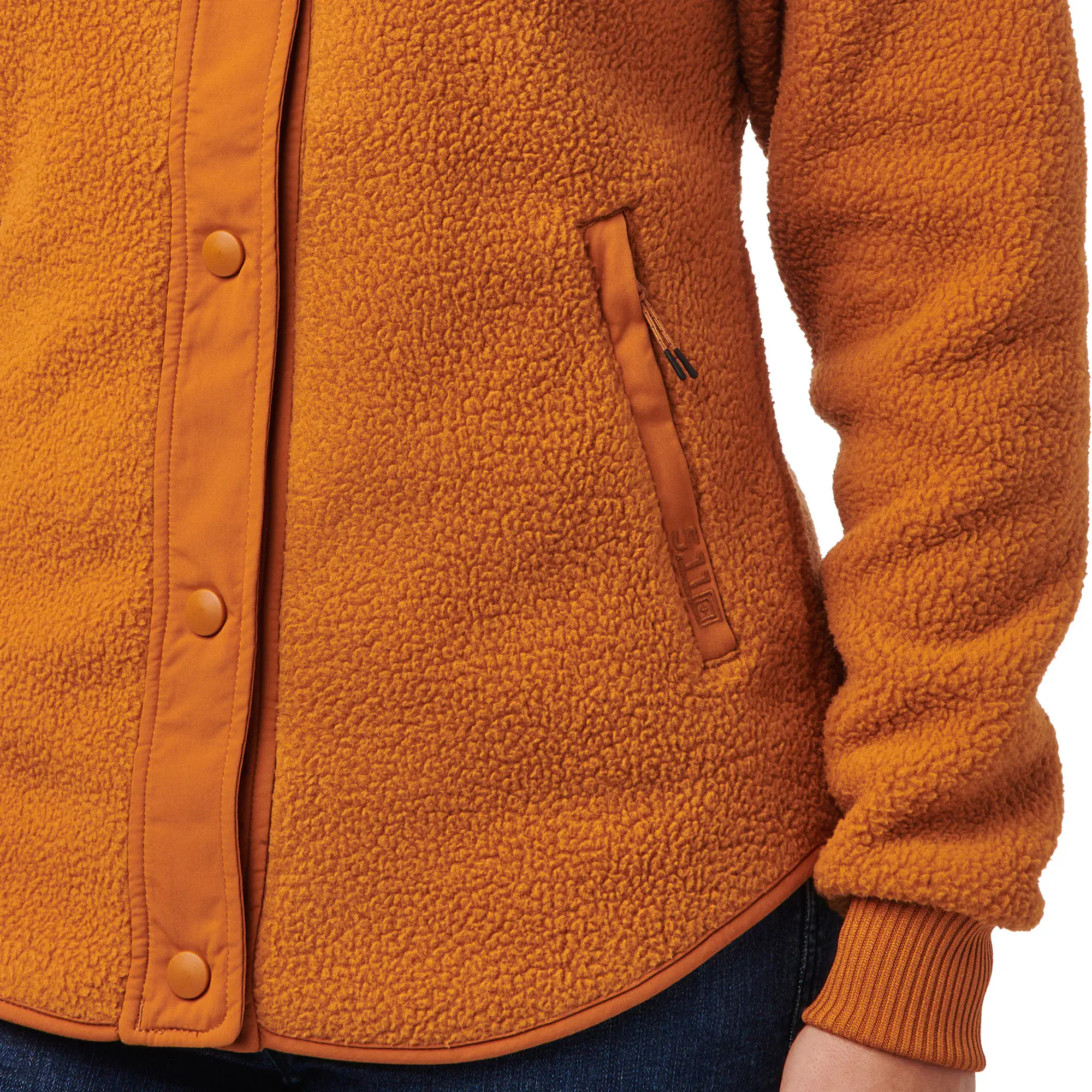 Пальто жіноче 5.11 Tactical "Frances Fleece Coat" - військове спорядження Darkskiff - фото 12 Пальто жіноче 5.11 Tactical "Frances Fleece Coat" - тактичне спорядження Darkskiff - фото 12