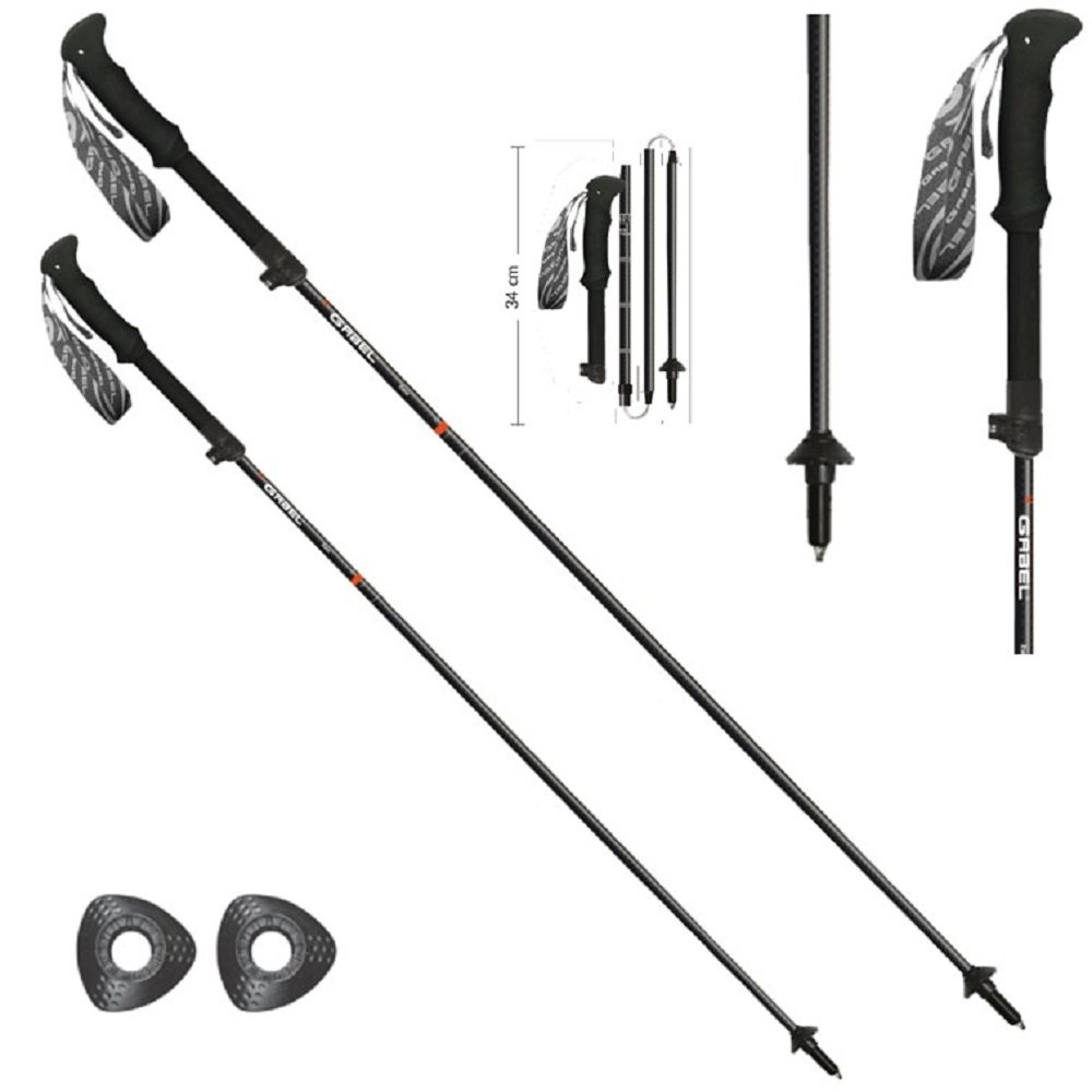 Трекинговые палки Gabel Ibex Carbon XT - военное снаряжение Darkskiff - фото 9 Трекинговые палки Gabel Ibex Carbon XT - тактическое снаряжение Darkskiff - фото 9