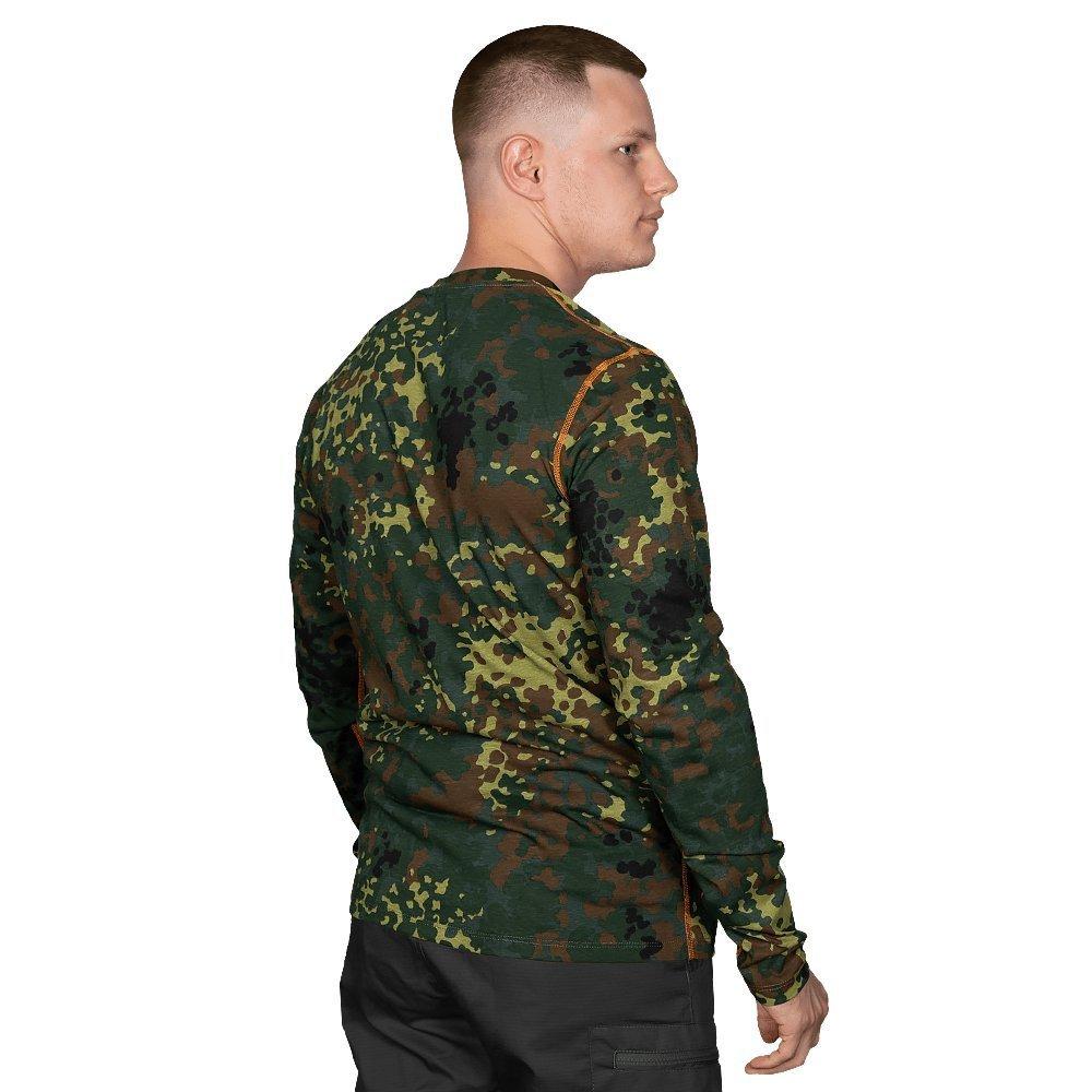 Лонгслив Basic 2.0 Cotton Flecktarn (2365), S - военное снаряжение Darkskiff - фото 11 Лонгслив Basic 2.0 Cotton Flecktarn (2365), S - тактическое снаряжение Darkskiff - фото 11