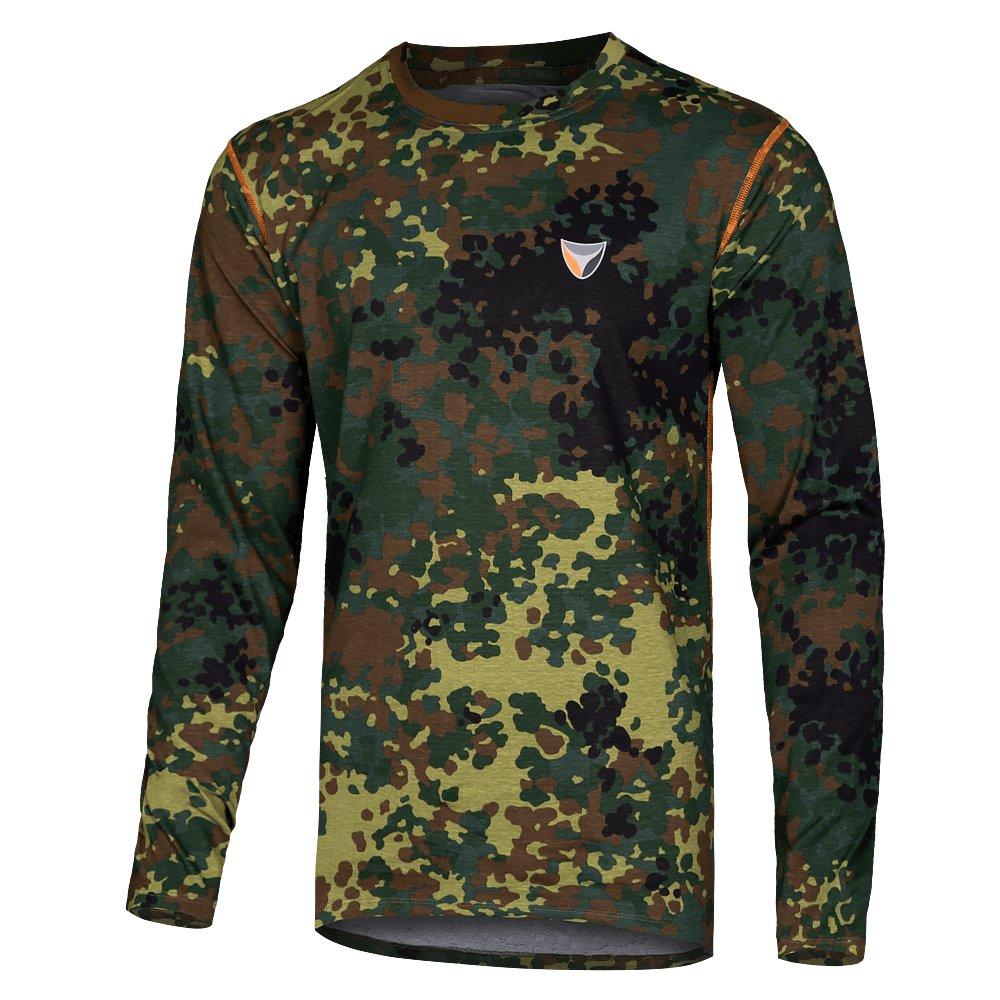 Лонгслив Basic 2.0 Cotton Flecktarn (2365), S - военное снаряжение Darkskiff - фото 9 Лонгслив Basic 2.0 Cotton Flecktarn (2365), S - тактическое снаряжение Darkskiff - фото 9